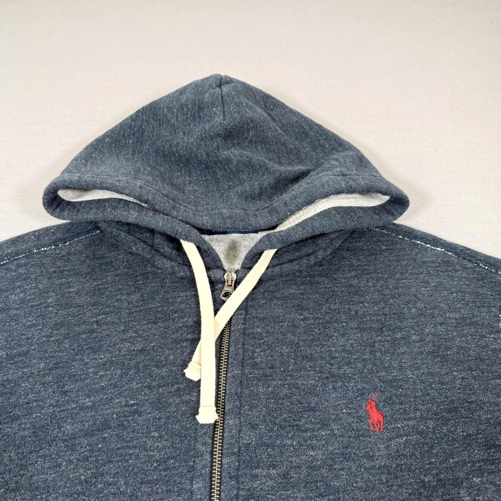 Polo Ralph Lauren Polo Ralph Lauren Hoodie Mens 2XL Blue Zip Up Fleece Sweater Pony Logo Preppy Size US XXL / EU 58 / 5 - 3 Thumbnail