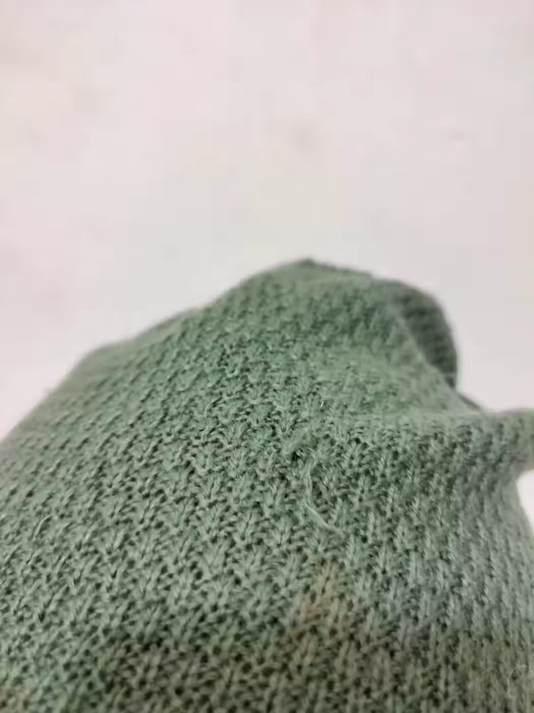 Lacoste Vintage Lacoste Olive Beanie Hats Size ONE SIZE - 6 Thumbnail