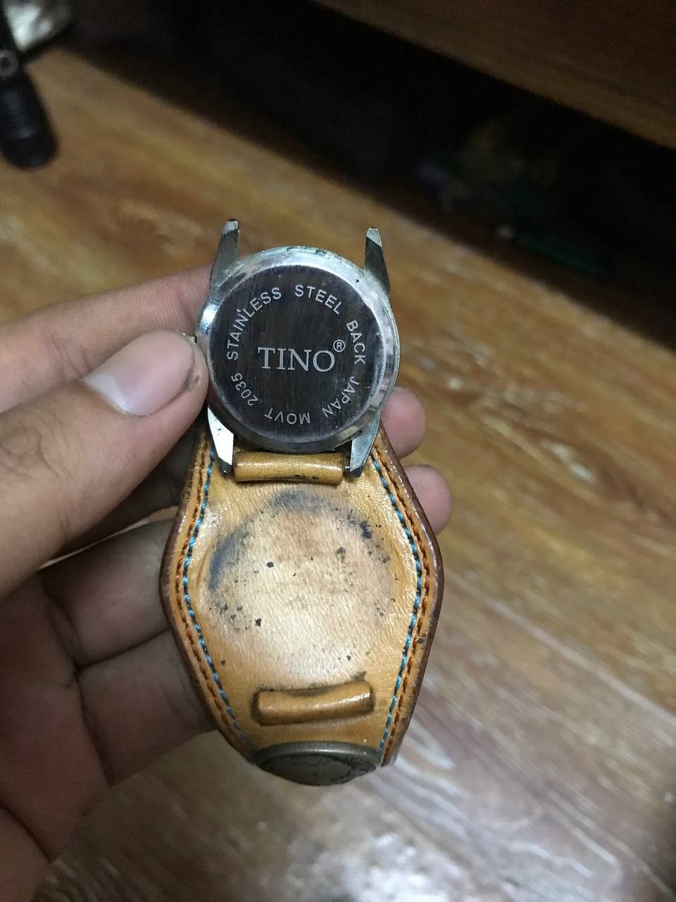 Designer × Japanese Brand LIBERTY TINO JAPAN COIN LEATHER STRAP WATCH Size ONE SIZE - 7 Thumbnail