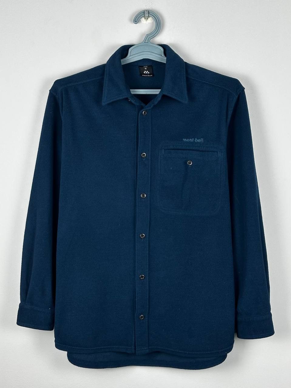 Montbell Vintage Mont Bell Fleece Overshirt Jacket Outdoor Hiking Size US M / EU 48-50 / 2 - 1 Thumbnail