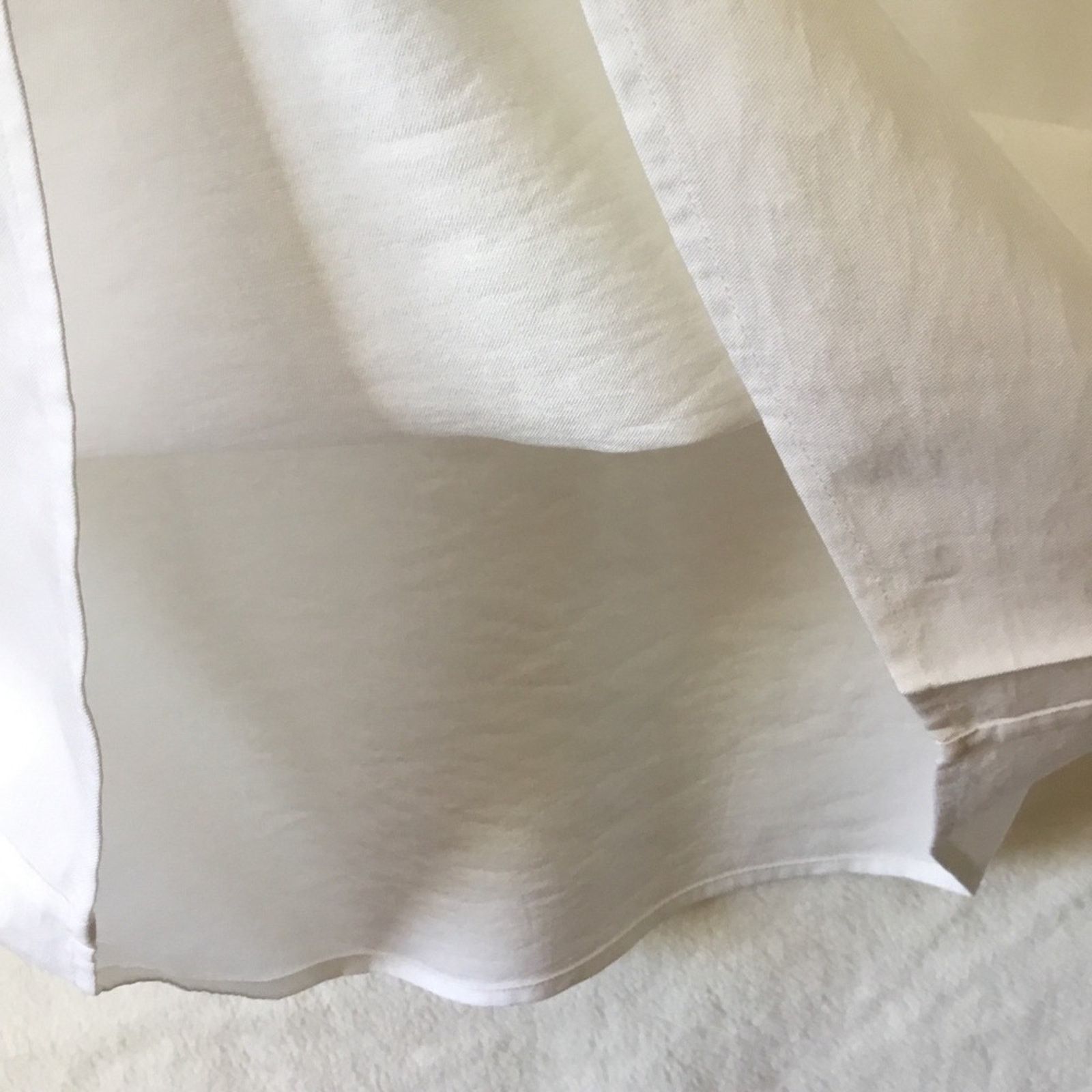 Theory Theory White Style Easy Woven Tee Shirt Size S / US 4 / IT 40 - 5 Thumbnail