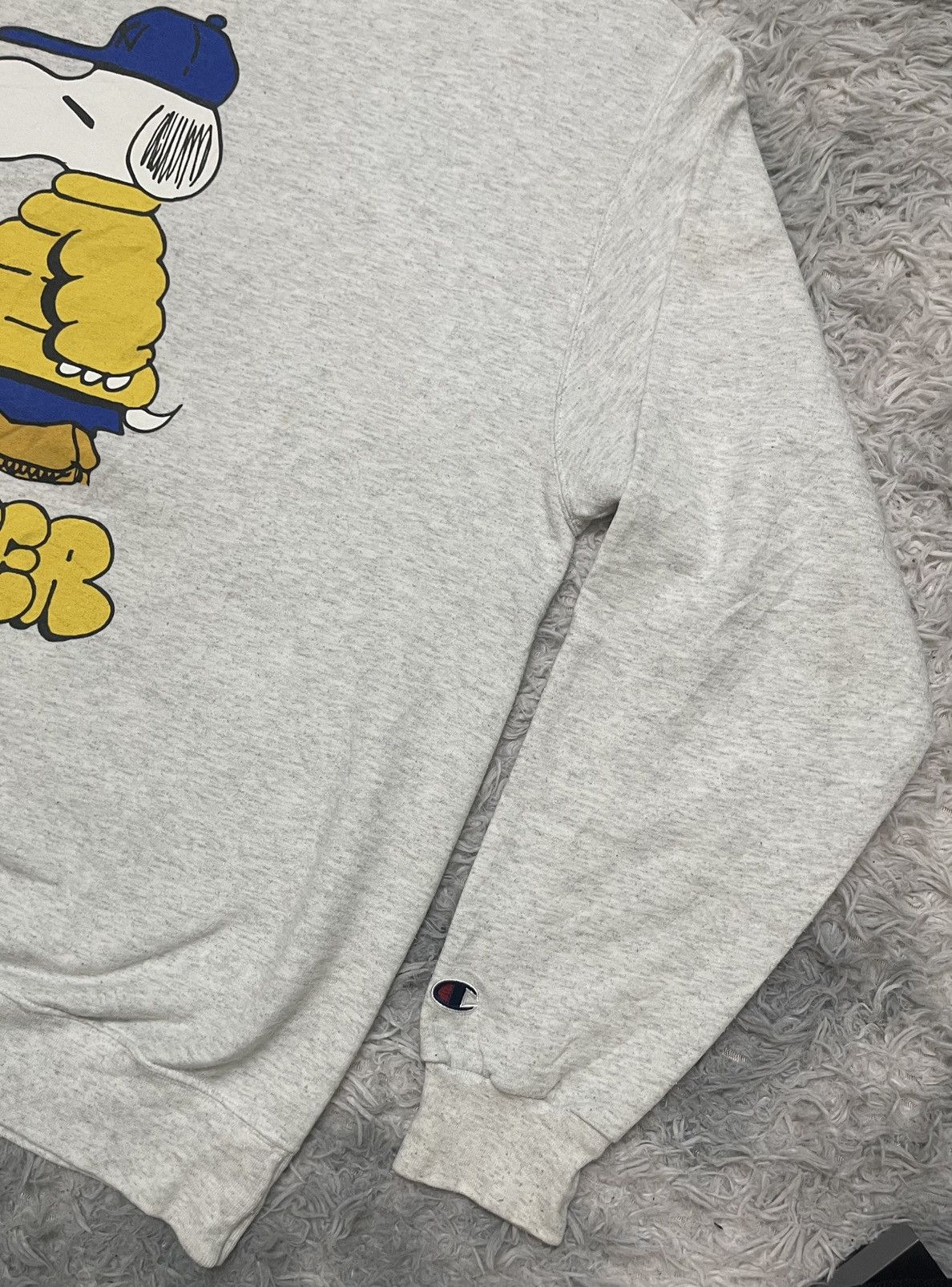 Butter Goods 90s BUTTER GOODS LO GOOSE CHAMPION CREWNECK SILVER GREY Size US XL / EU 56 / 4 - 3 Thumbnail