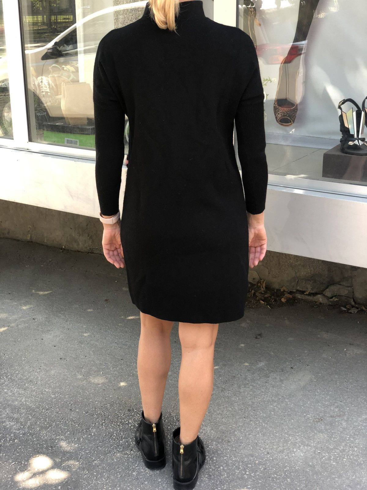 Other wool dress Black Dress with a pocket Size S / US 4 / IT 40 - 6 Thumbnail