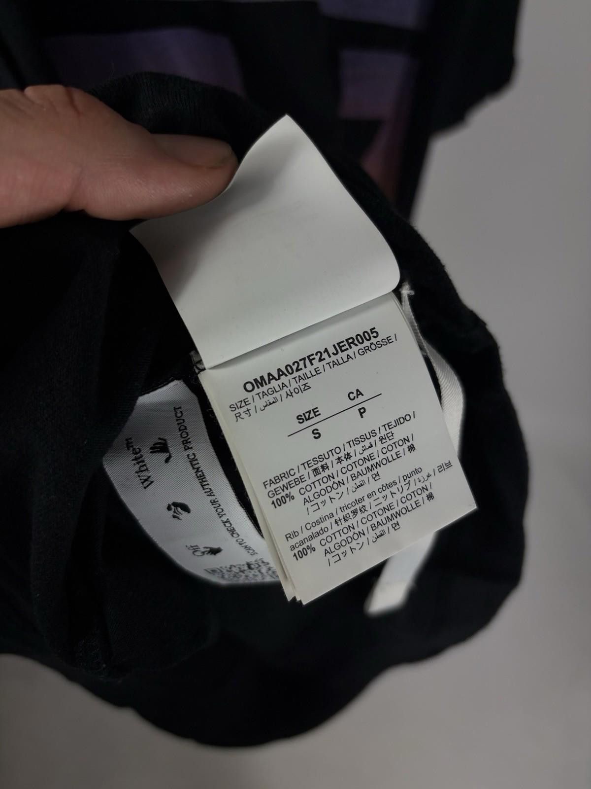 Off-White Off White SS21 Gradient Arrow Graphic T - Shirt Size US S / EU 44-46 / 1 - 7 Thumbnail