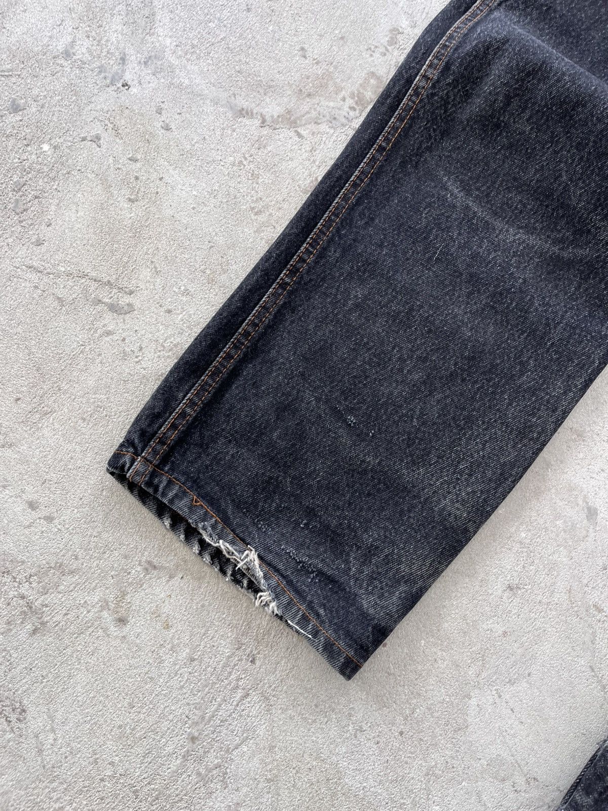 Cowboy Equipment Vintage Cowboy Denim Jeans Black Grey Marlboro Pants Y2K Size US 32 / EU 48 - 12 Thumbnail