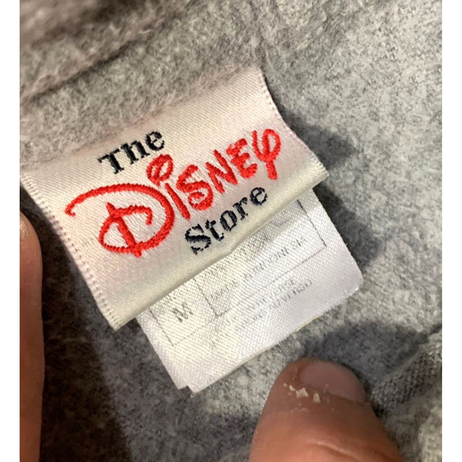 Disney VINTAGE Disney Tigger Fleece Button Down Shirt Men's Medium Gray Size US M / EU 48-50 / 2 - 3 Thumbnail