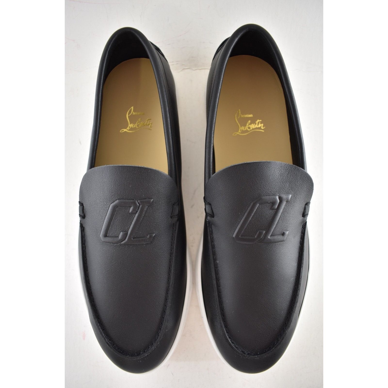 Christian Louboutin Christian Louboutin Mens Varsiboat Leather Loafer Boat 45 12 Size US 12 / EU 45 - 11 Thumbnail