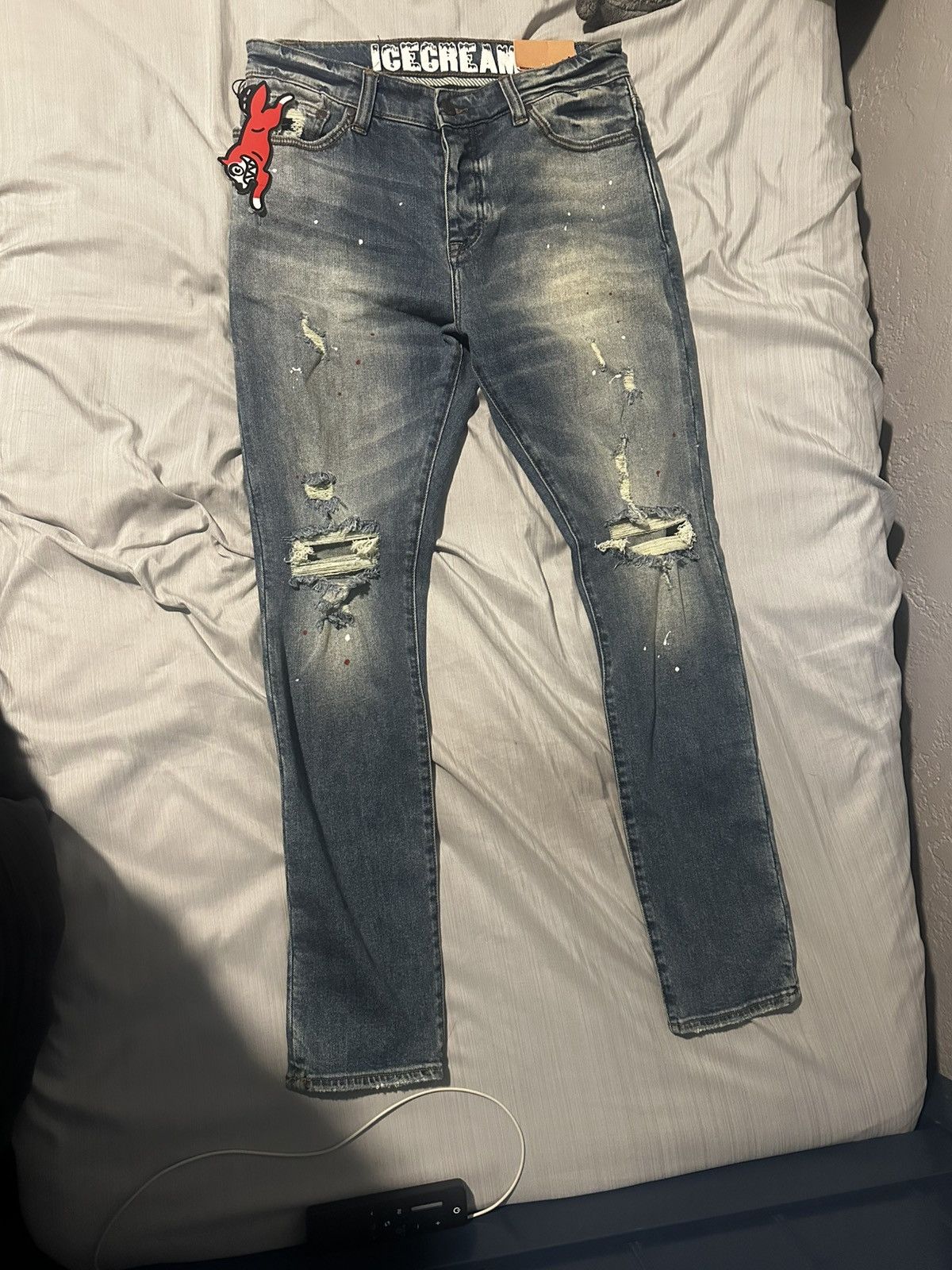 Icecream Ice cream jeans Size 32 Size US 32 / EU 48 - 1 Thumbnail