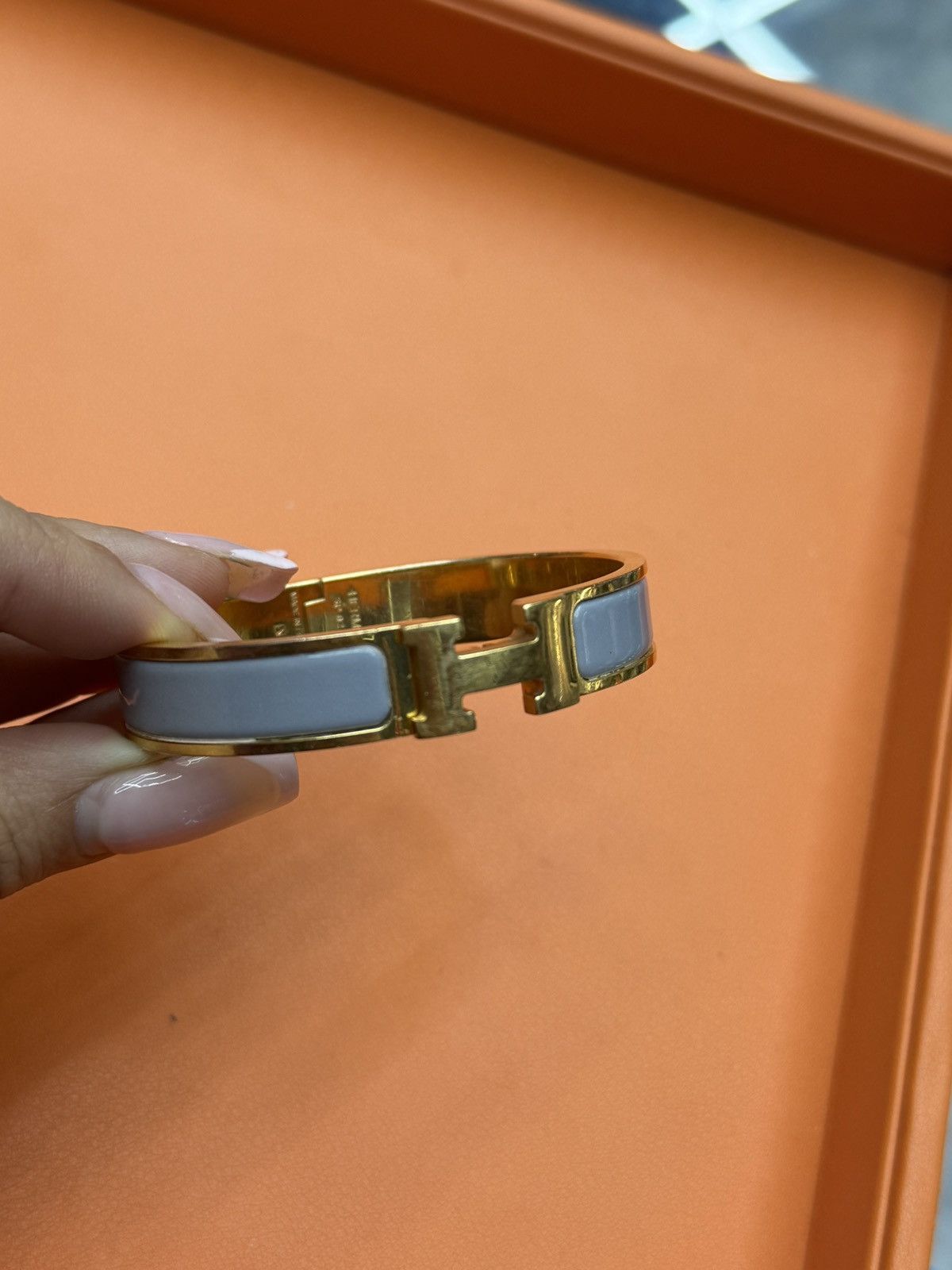 Hermes Hermès Clic H Bracele Size ONE SIZE - 1 Thumbnail