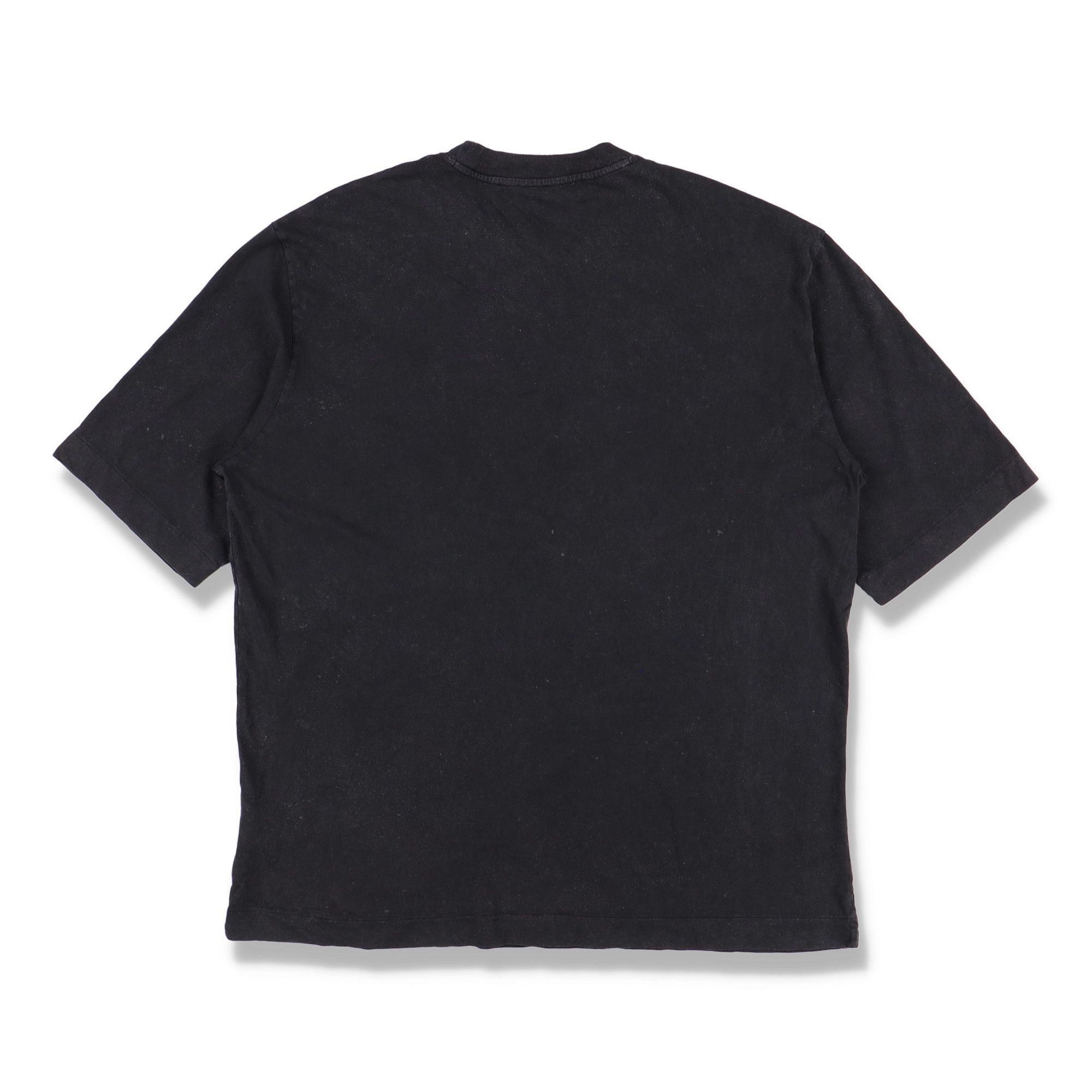 Off-White Washed Black Vintage Logo Oversized Skate T-Shirt Size US XXL / EU 58 / 5 - 7 Thumbnail