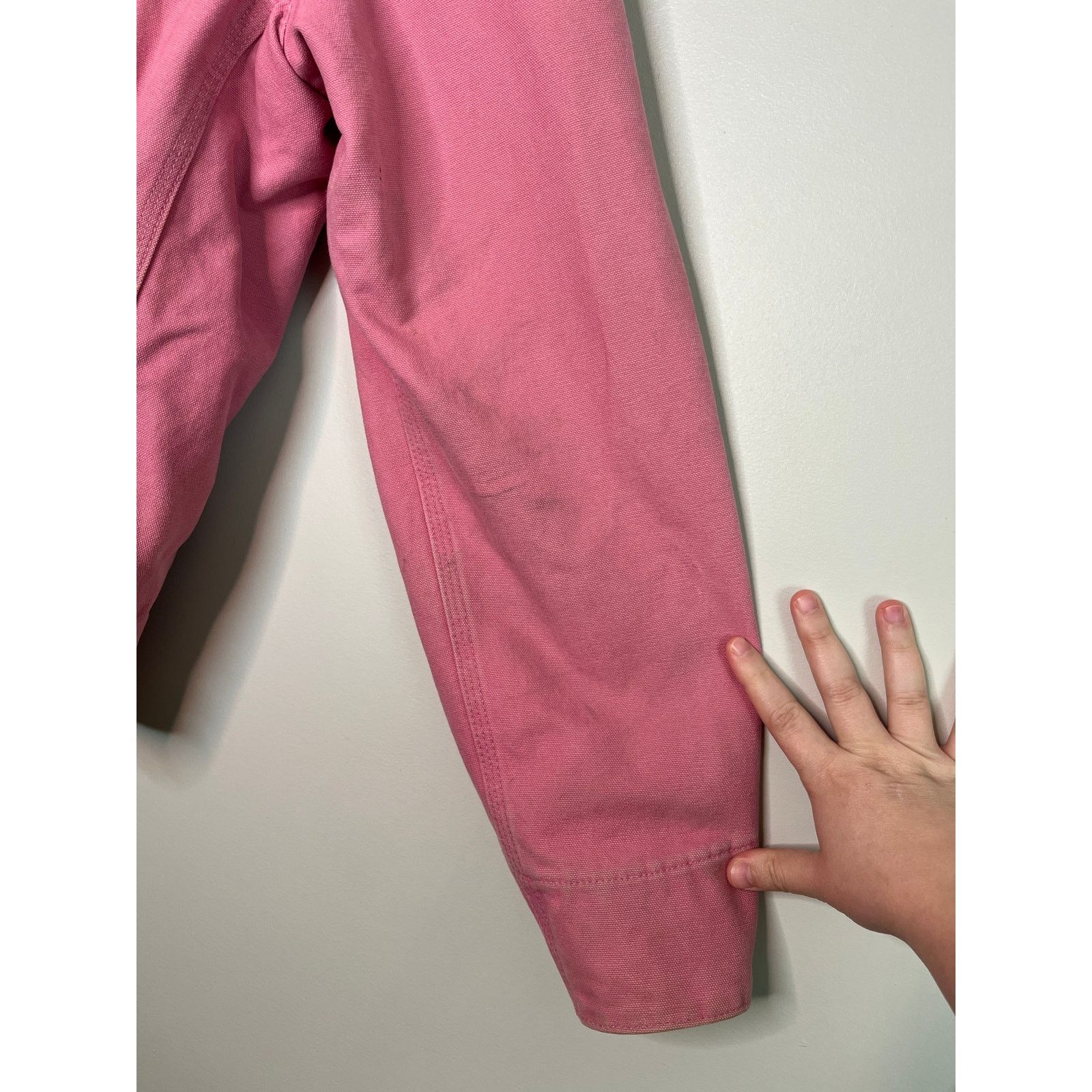 Carhartt Y2K Carhartt Pink Sherpa Streetwear Workwear Jacket 100657 S Size US S / EU 44-46 / 1 - 8 Thumbnail