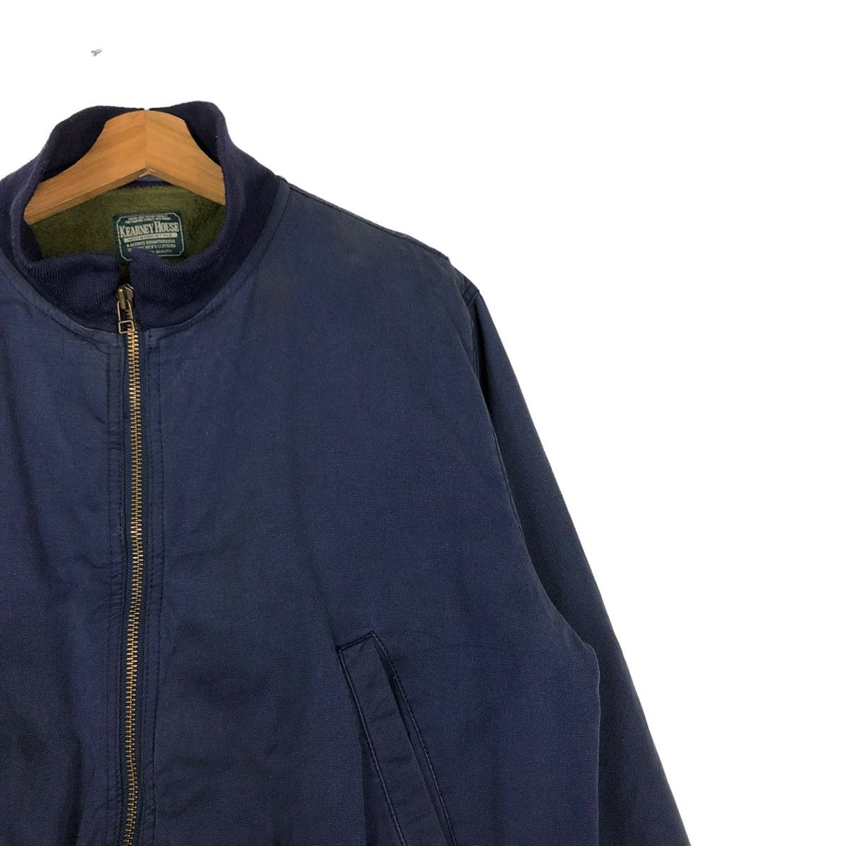 Japanese Brand 🔥VINTAGE BOMBER JACKET KEARNEY HOUSE ISSEY MIYAKE BLANKET Size US L / EU 52-54 / 3 - 6 Thumbnail