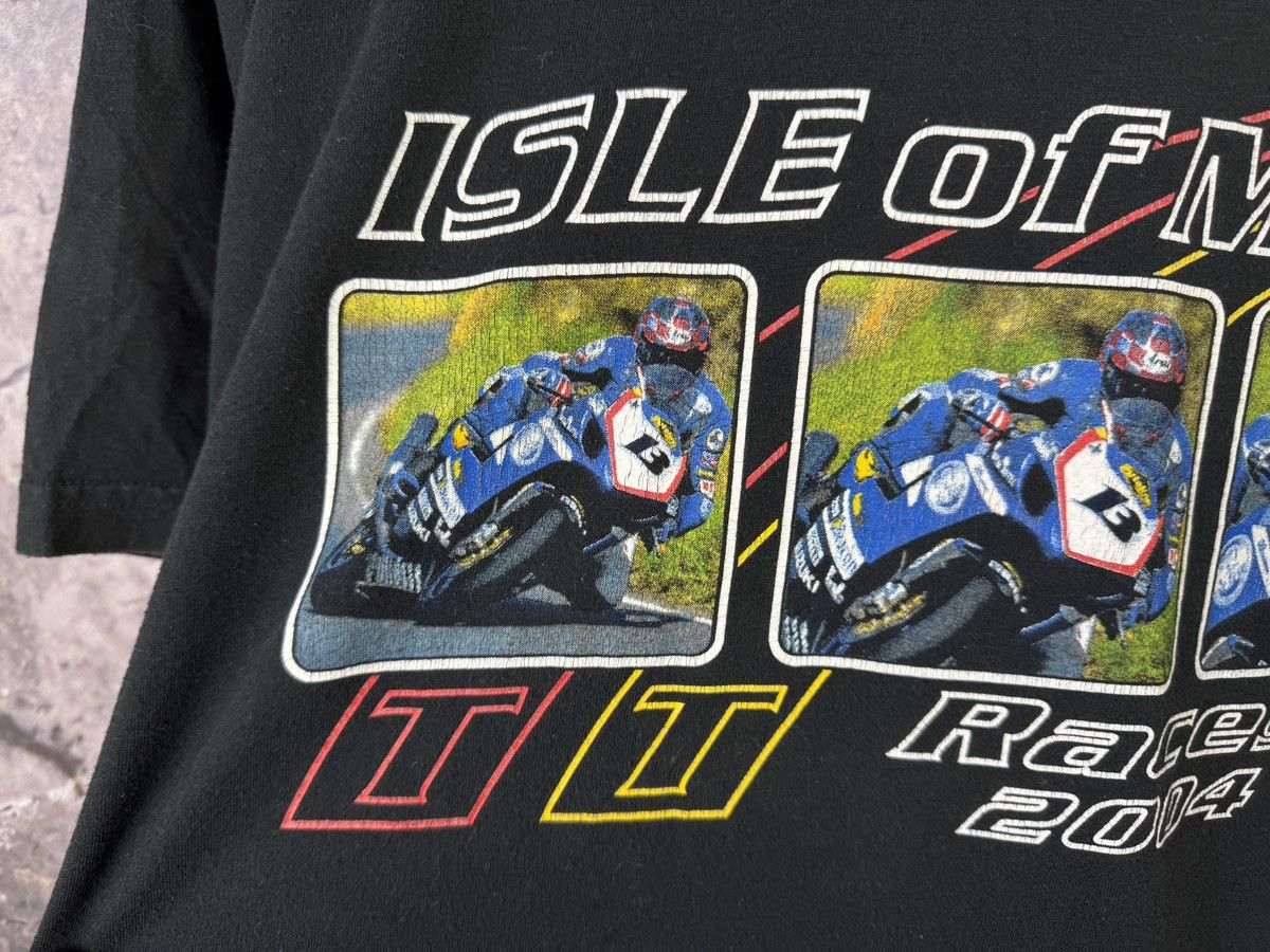 Vintage Men’s Isla Of Man Races 2004 T-Shirt Sportswear Size XL Size US XL / EU 56 / 4 - 6 Thumbnail