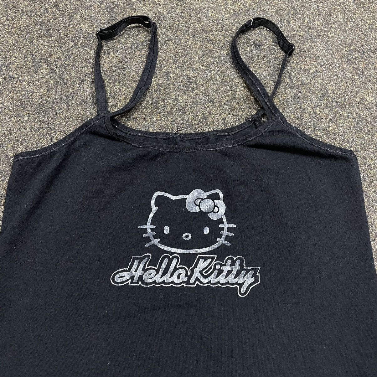 Vintage Vintage Y2K top 90s HELLO KITTY crop ABSTRACT M Size M / US 6-8 / IT 42-44 - 1 Thumbnail