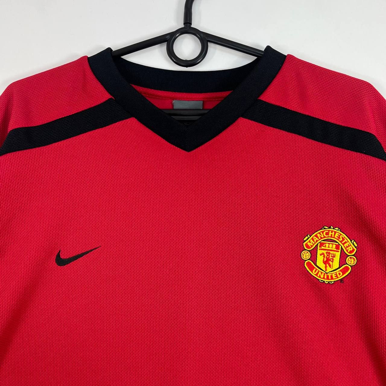 Nike MANCHESTER UNITED 2002/2004 TRAINING FOOTBALL SHIRT NIKE XL Size US XL / EU 56 / 4 - 2 Thumbnail