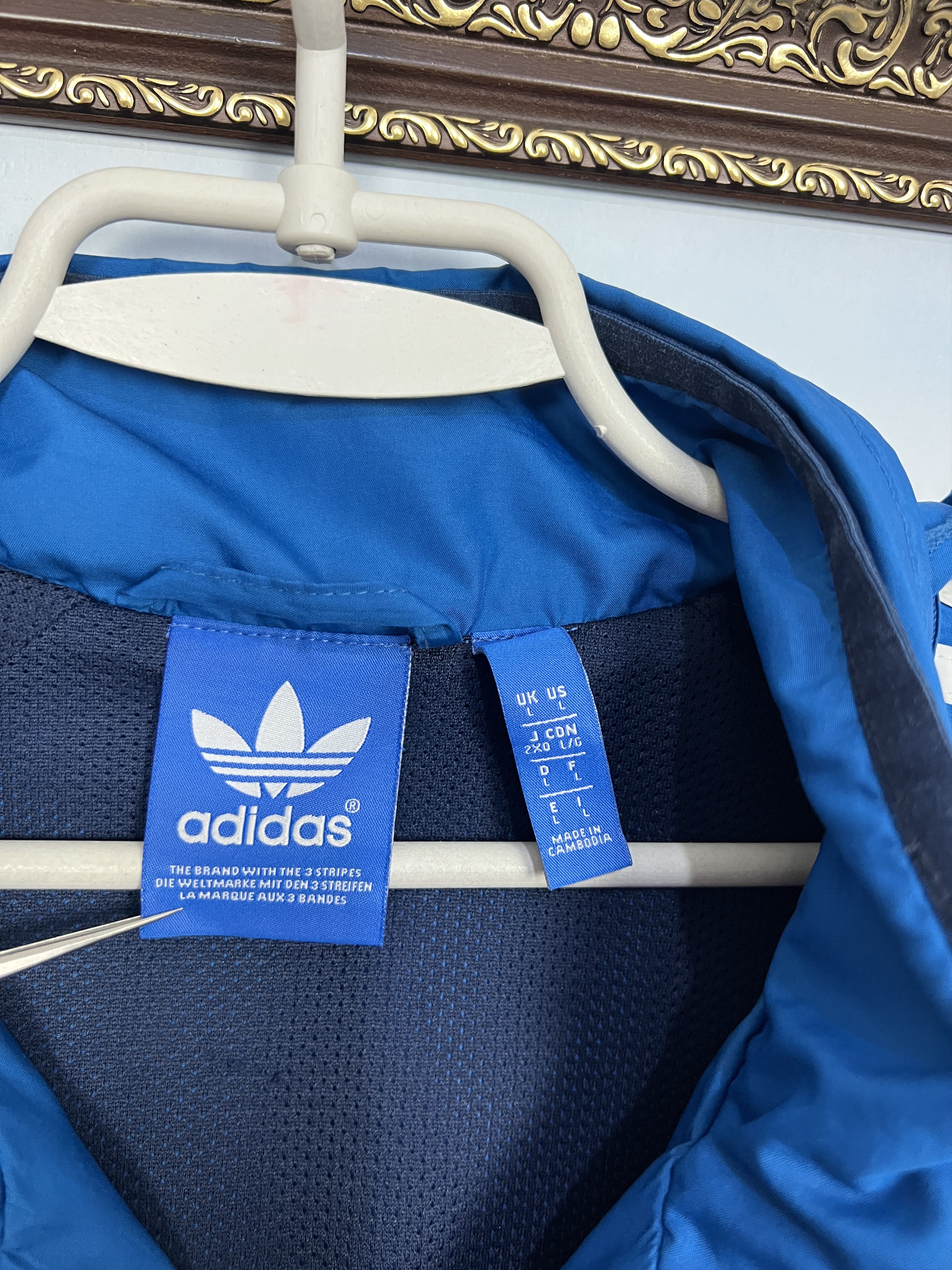 Adidas Originals Chelsea Football Hoodie Jacket Soccer Track Top Size US L / EU 52-54 / 3 - 7 Thumbnail