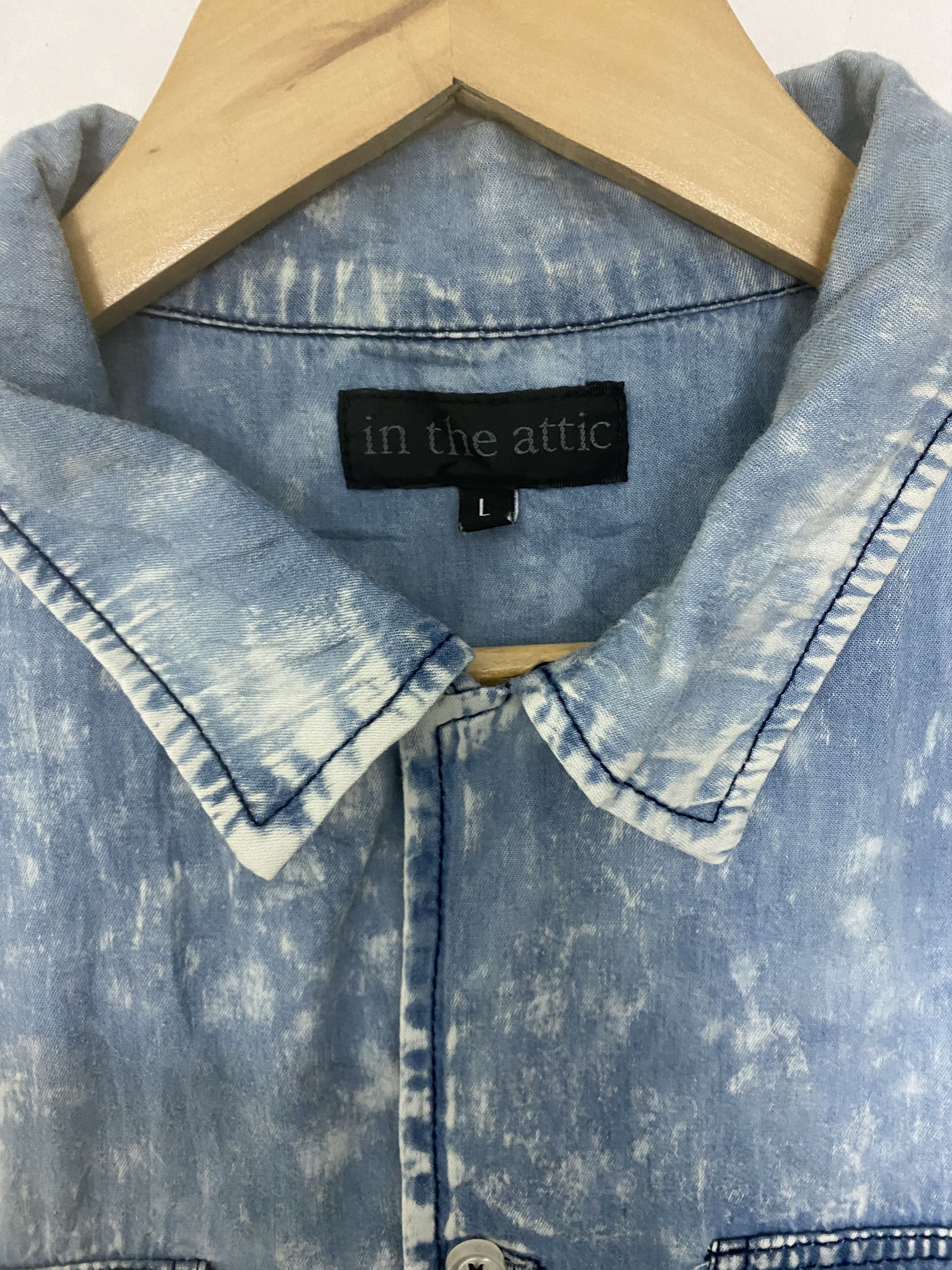 In The Attic Acid Wash School Punks Shirt Size US L / EU 52-54 / 3 - 5 Thumbnail