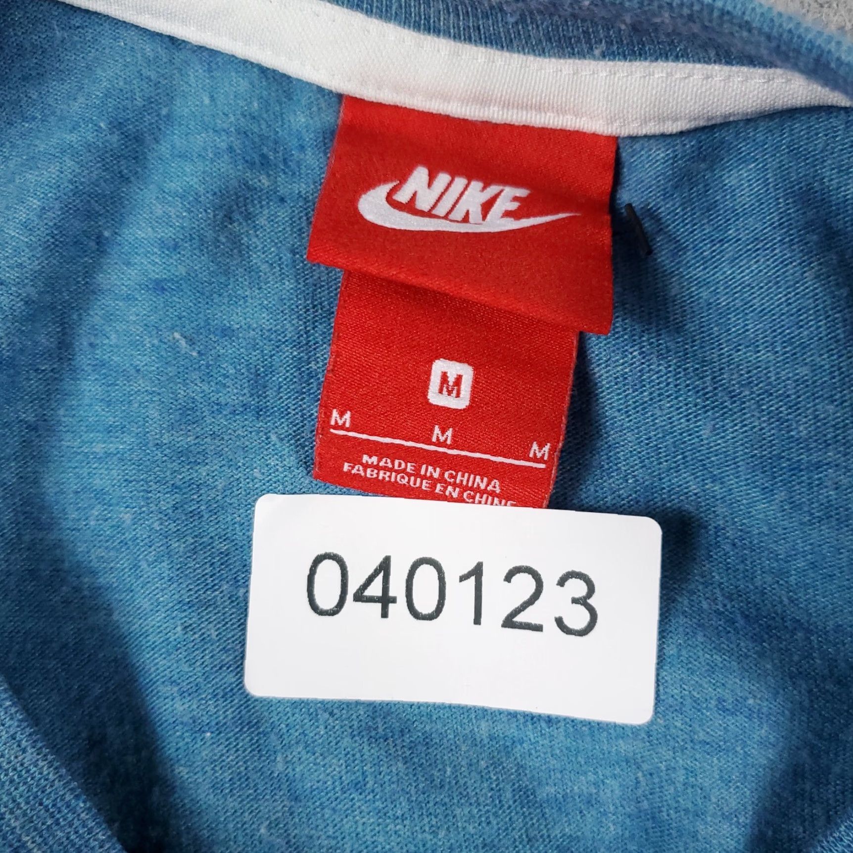 Nike Nike T Shirt Womens Medium Blue Short Sleeve Casual Crew Neck Cotton Blend Womens Size M / US 6-8 / IT 42-44 - 7 Thumbnail
