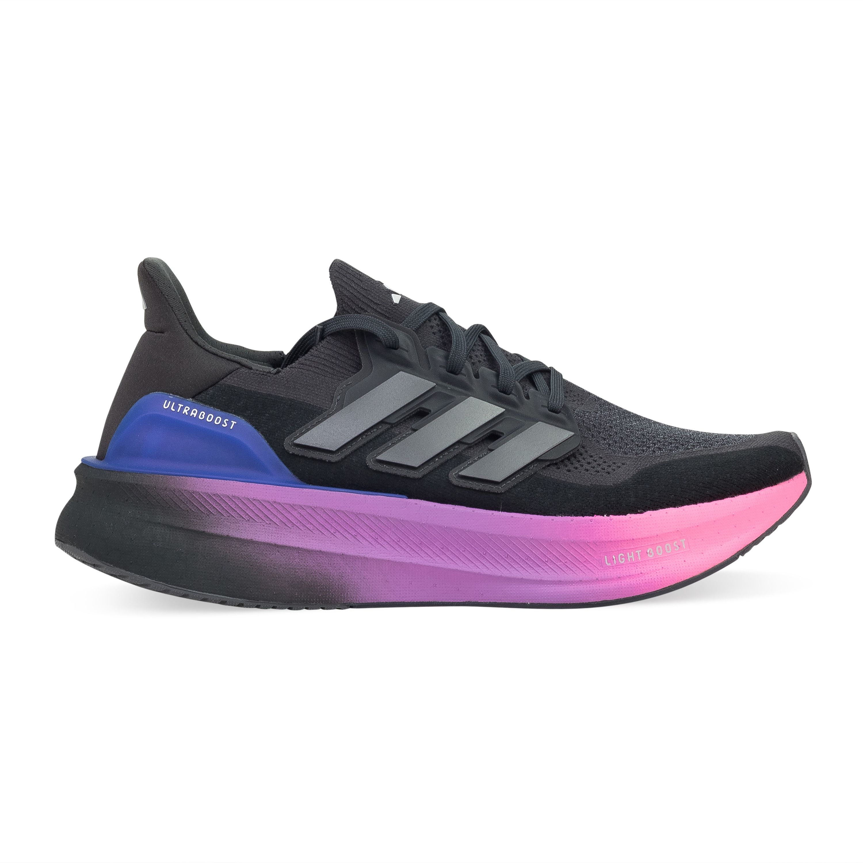 Adidas BLACK/GRAY/BLUE ULTRABOOST SNEAKERS SIZE 8