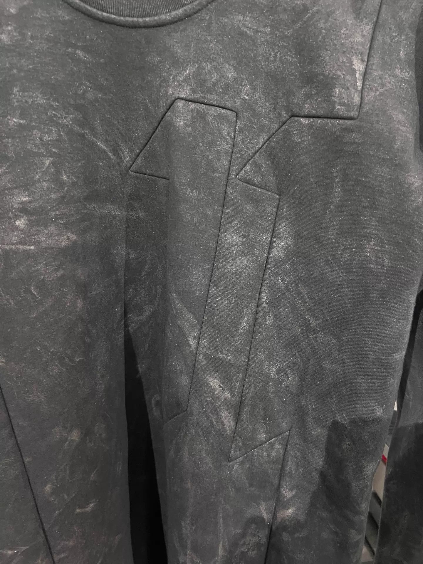 Boris Bidjan Saberi BBS 11by bbs CR1 Washed Embroidered Dyed Sweatshirt S Size US S / EU 44-46 / 1 - 3 Thumbnail