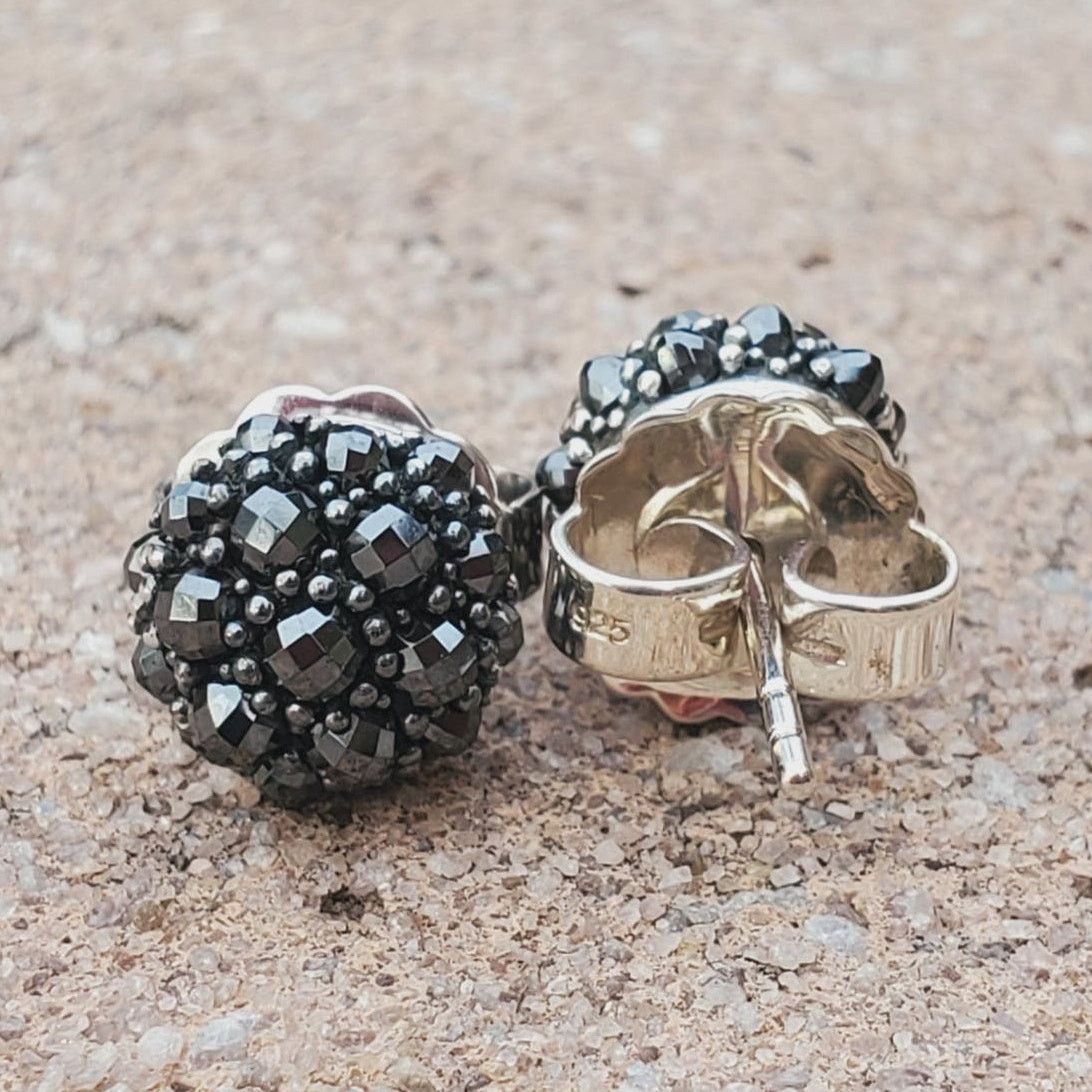 David Yurman David Yurman Hematite Osetra Stud Sterling Silver Earrings Size ONE SIZE - 4 Thumbnail