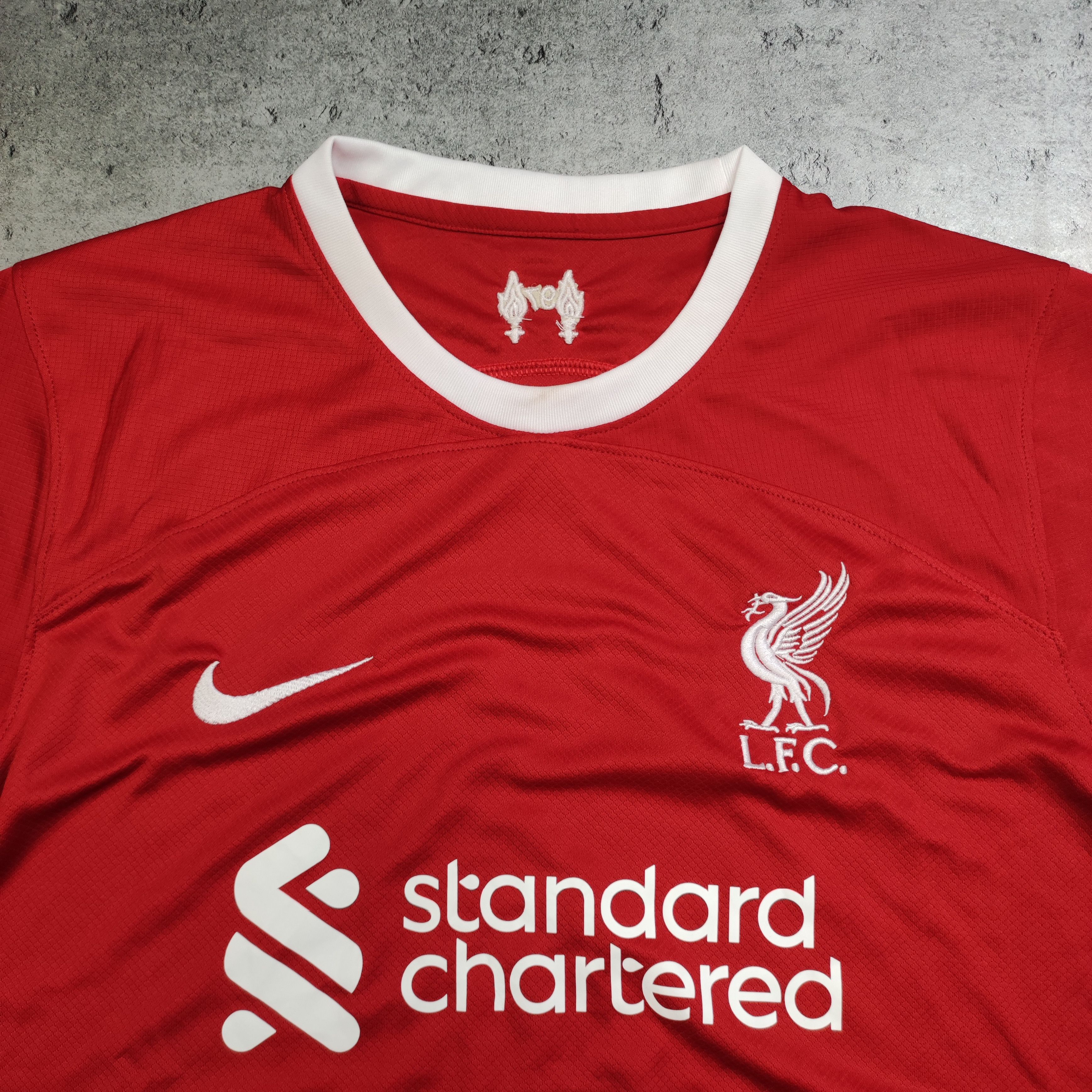 Nike RARE Nike x Liverpool FC Football 2022 Home Jersey Size US L / EU 52-54 / 3 - 5 Thumbnail