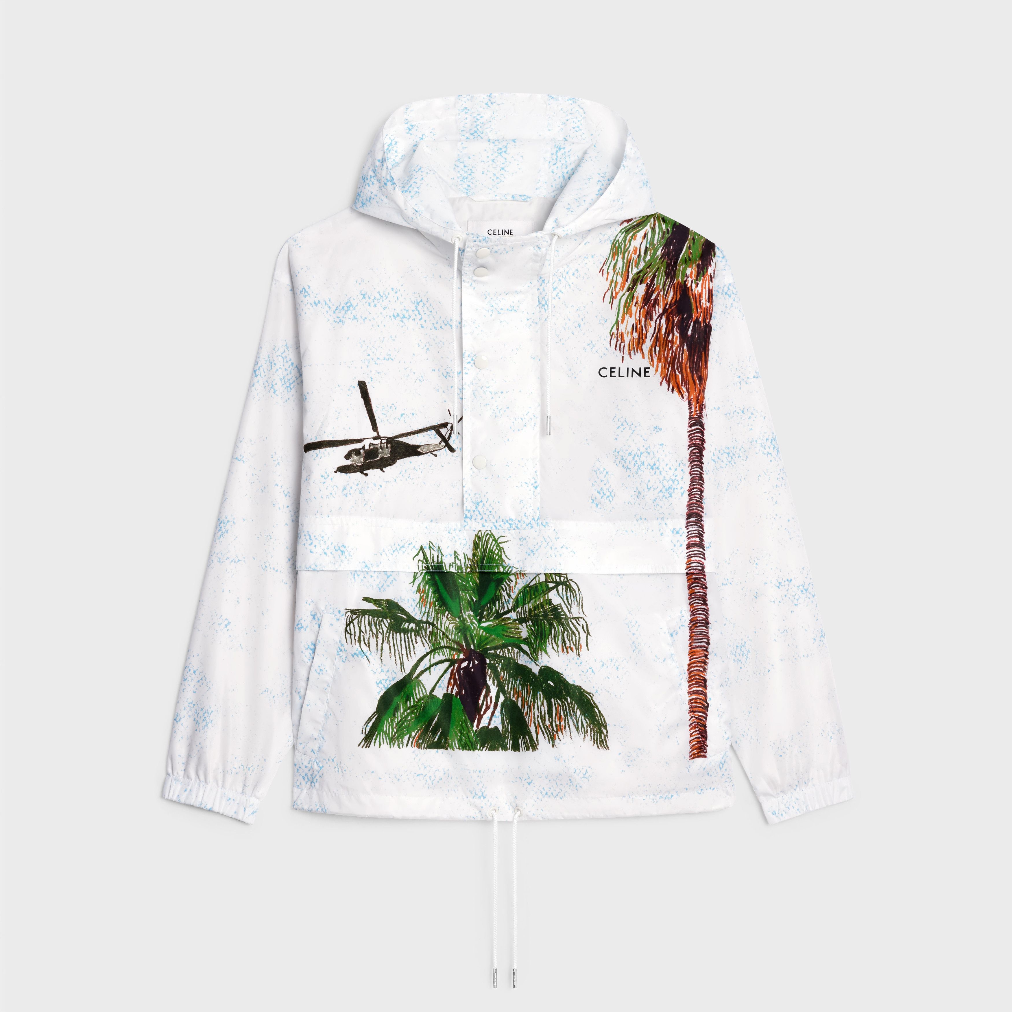 Celine o1bcso1str1124 Nylon Ave 57 Sky Windbreaker Jacket Size US S / EU 44-46 / 1 - 1 Thumbnail