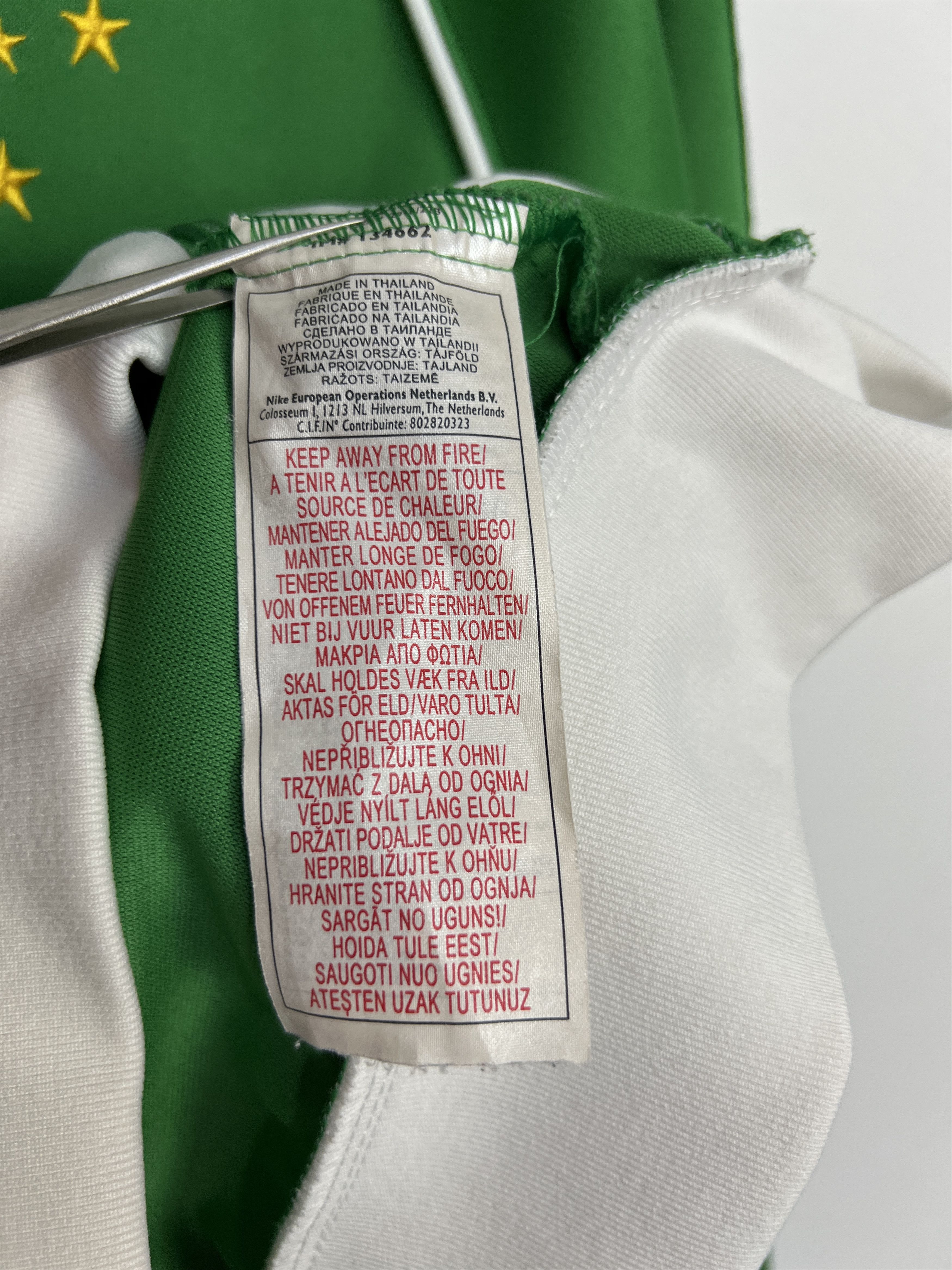 Nike Vintage Brazil Football Jacket Soccer Track Top Zip Rare Size US S / EU 44-46 / 1 - 9 Thumbnail