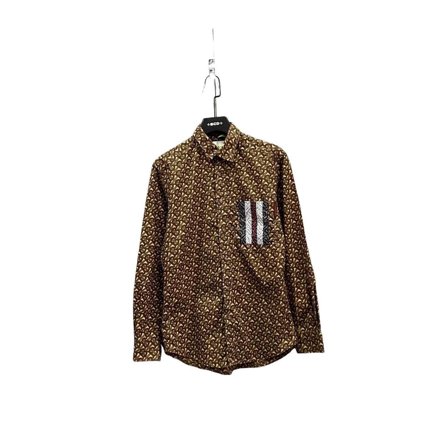 Burberry Burberry Monogram TB Print Shirt Size S Size US S / EU 44-46 / 1 - 1 Thumbnail