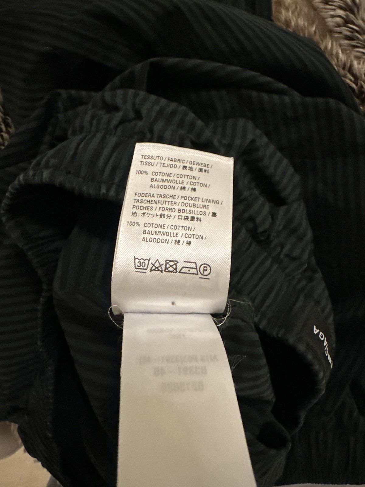 Balenciaga Balenciaga Corduroy Pants Black and Green Straight-Leg Size US 44 / EU 60 - 6 Thumbnail
