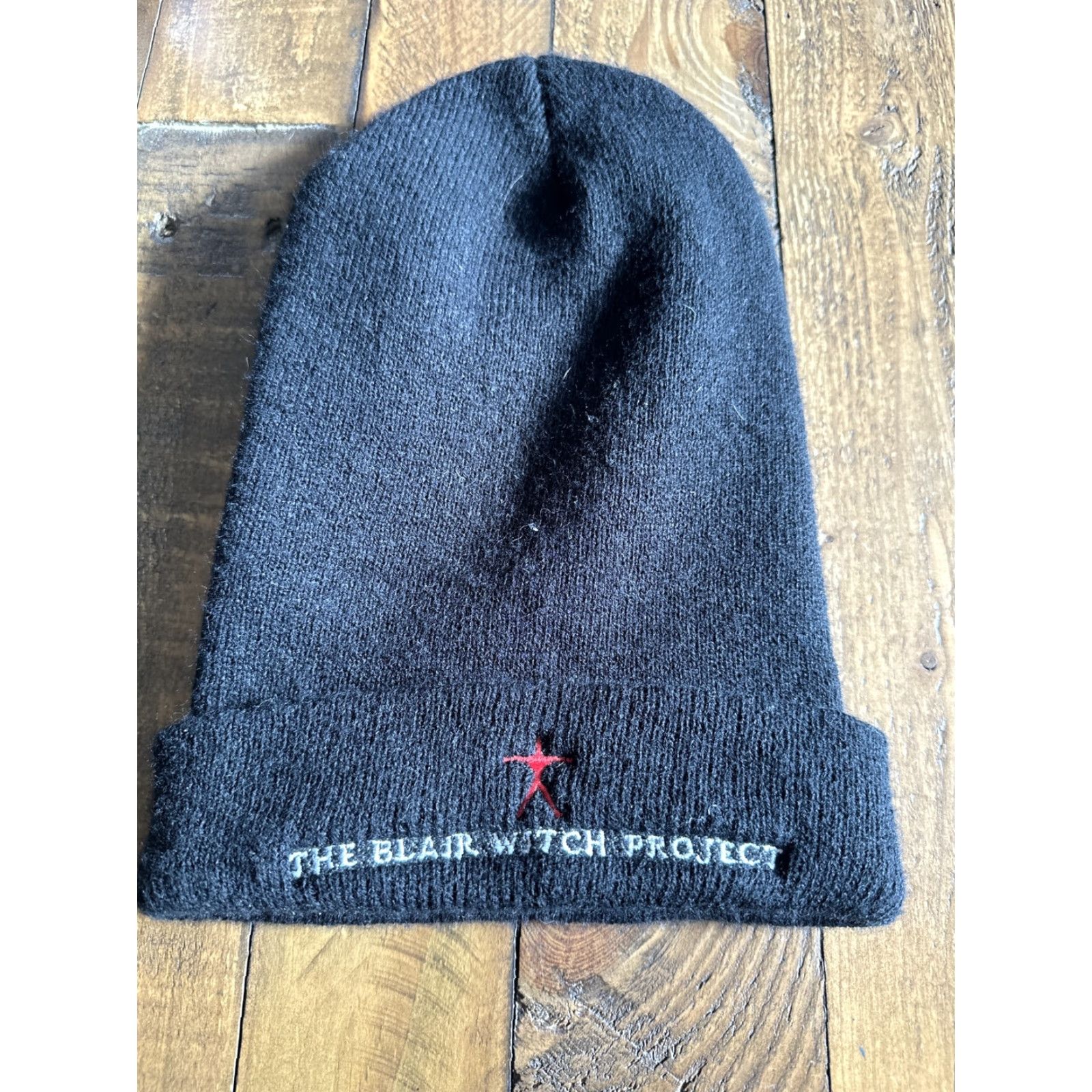 Vintage VINTAGE The Blair Witch Project Beanie Knit Hat Cap Horror Men One Size Black Acrylic Knit 90s Grunge Movie Retro Rock Cap Size ONE SIZE - 2 Thumbnail