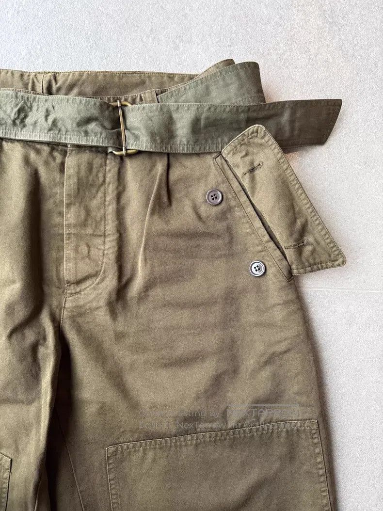Dries Van Noten Dries Van Noten Belt Cargo Pants Size US 34 / EU 50 - 3 Thumbnail