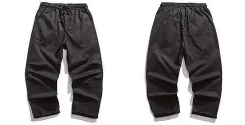 Japanese Brand 20AW Indigo Union Japan Black Patch Relaxed Fit Pants Size US 32 / EU 48 - 2 Thumbnail