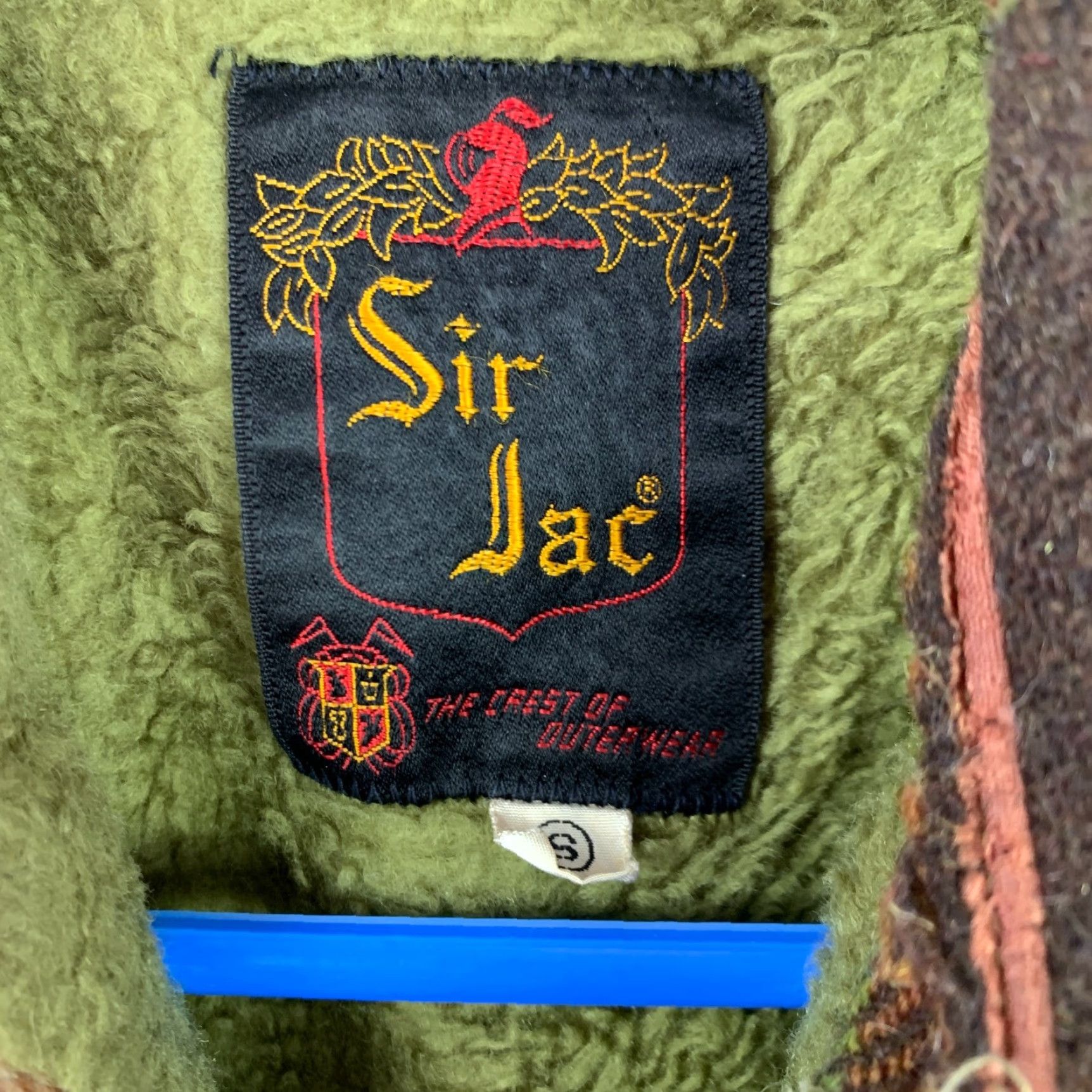 Vintage VINTAGE Sir Jac Plaid Sherpa Fleece Lined Shirt Shacket Mens Small Green 1960s Wool Blend 60s Vintage Shacket Sir Jac Shirt Mens Small Green 60s Size US S / EU 44-46 / 1 - 4 Thumbnail