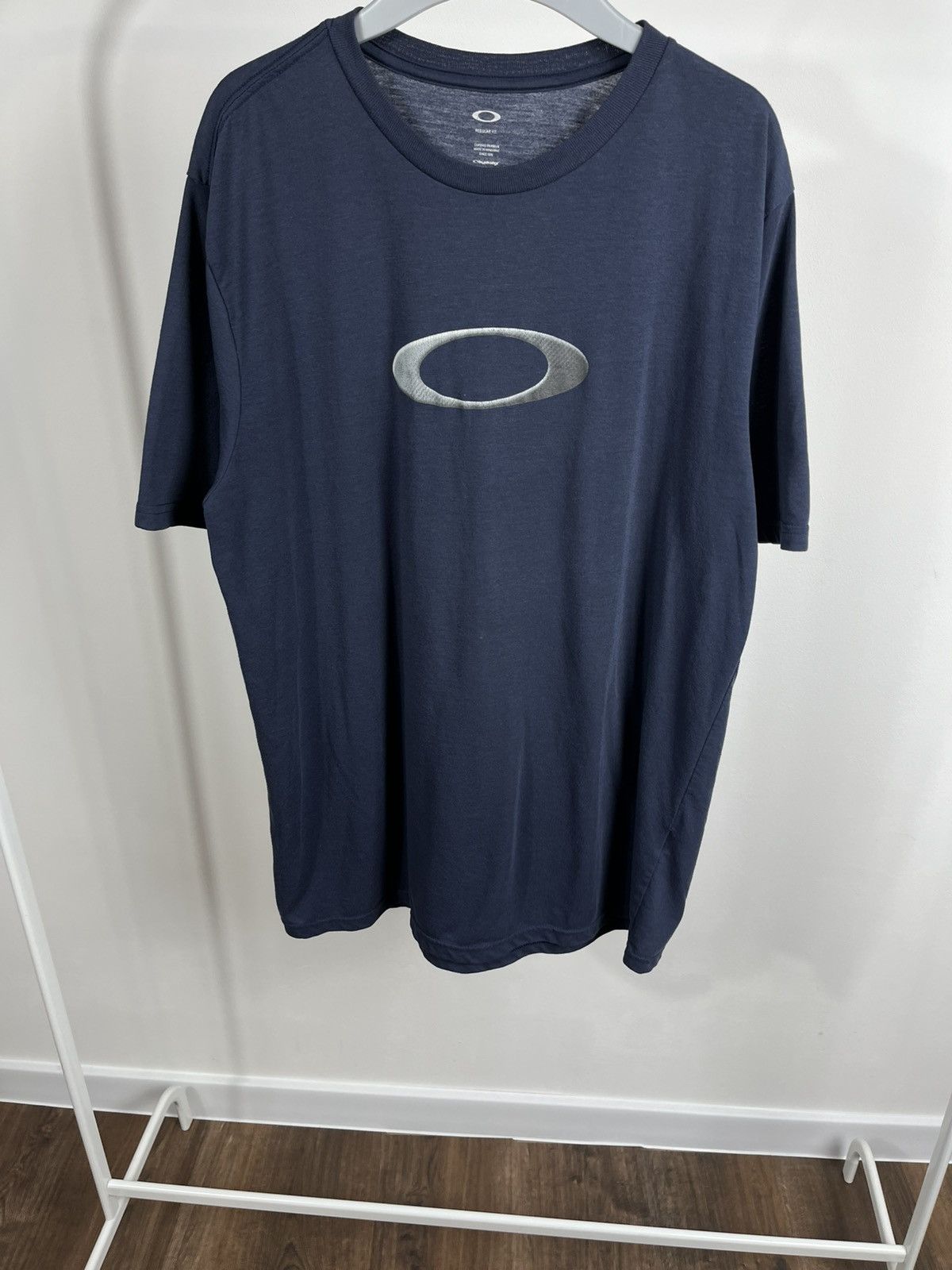 Oakley Oakley Logo T-Shirt XL Navy Blue Regular Fit Vintage Style Size US XL / EU 56 / 4 - 3 Thumbnail