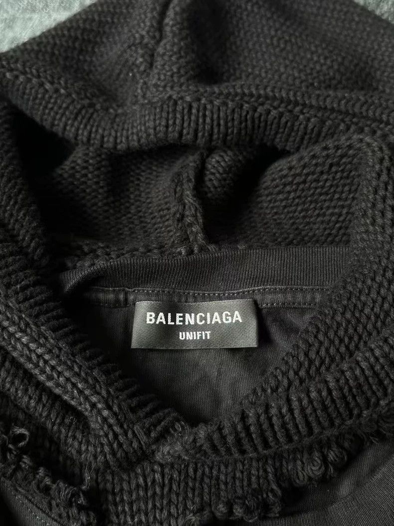 Balenciaga Balenciaga Distressed Coca-Cola Hooded Sweatshirt Size US S / EU 44-46 / 1 - 4 Thumbnail