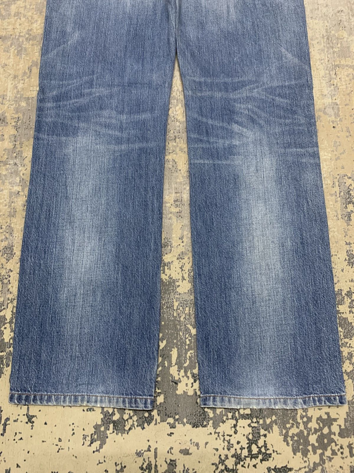 Japanese Brand Vintage Uniqlo S002 Japan Stone Wash Jeans 31x30 Size US 31 - 9 Thumbnail
