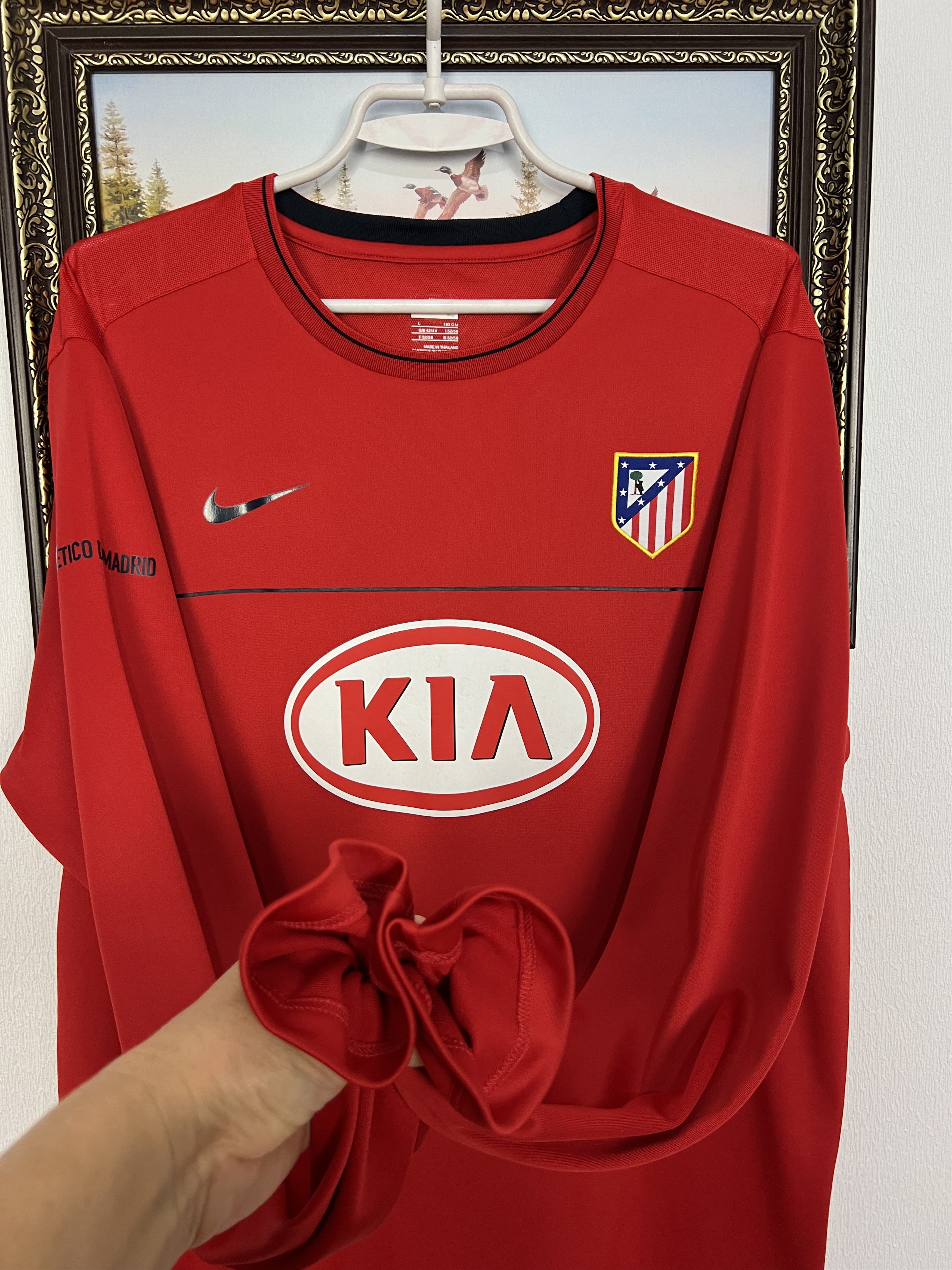 Nike Atletico Madrid Football Train Sweatshirt Soccer Track Top Size US L / EU 52-54 / 3 - 6 Thumbnail