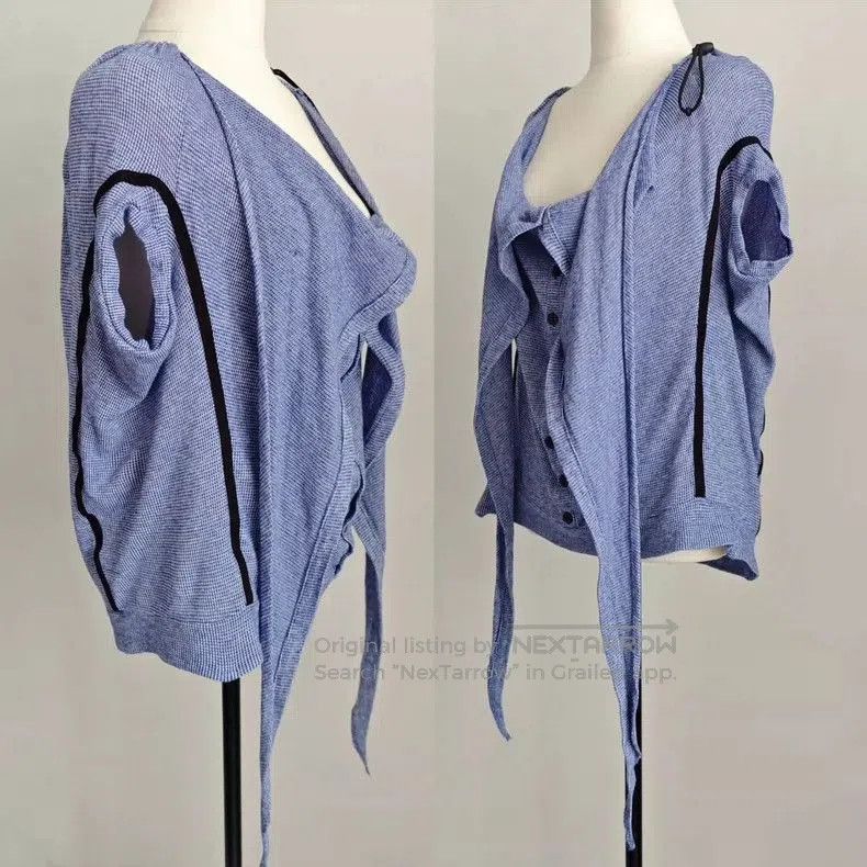 Yohji Yamamoto Yohji Yamamoto Y's Deformable Short Sleeve Top Size US M / EU 48-50 / 2 - 4 Thumbnail
