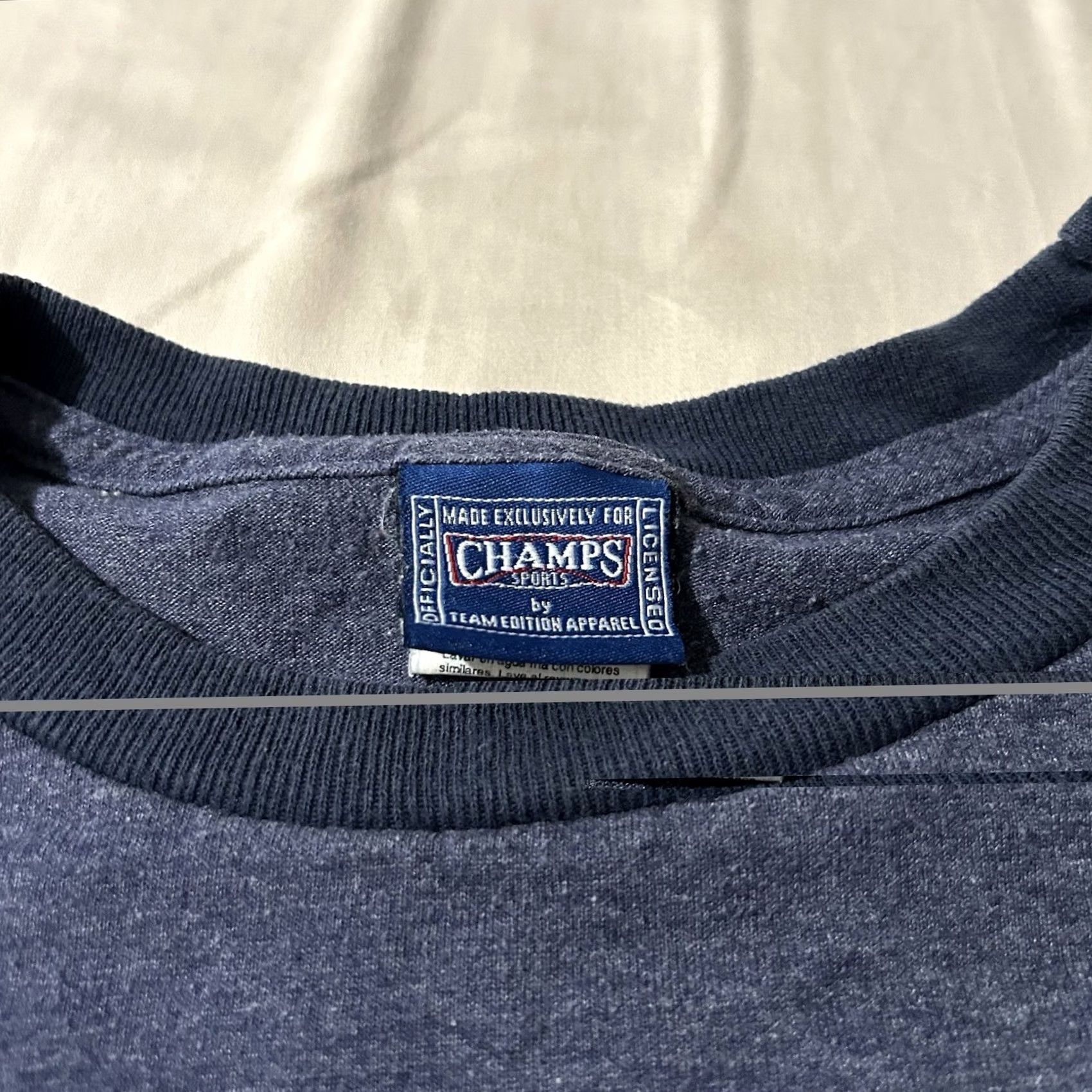Vintage VINTAGE Champs Sports Gonzaga College Ringer Shirt L Blue Mens Shirt Size US L / EU 52-54 / 3 - 3 Thumbnail