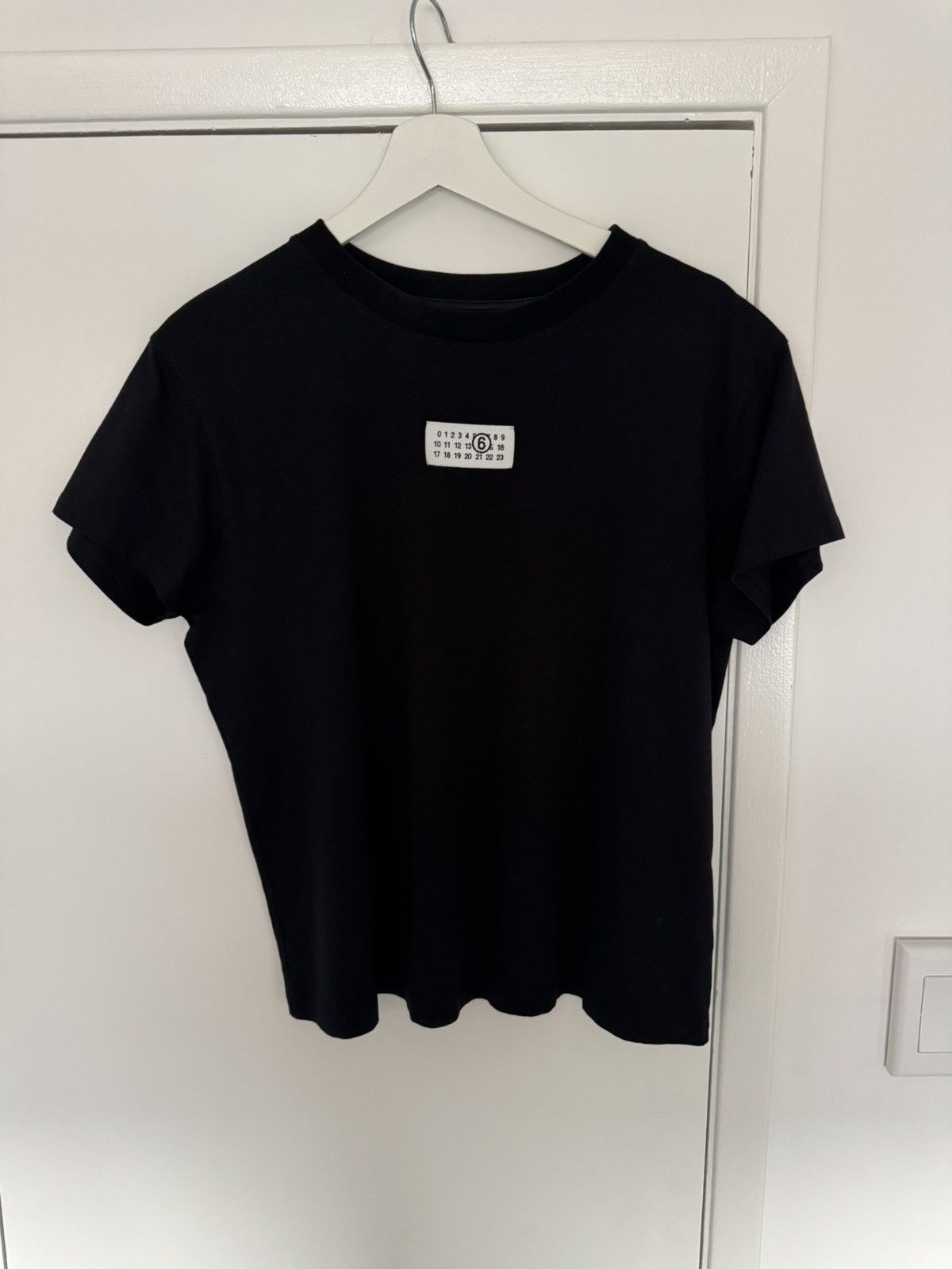 Maison Margiela MAISON MARGIELA MM6 Black Print T-Shirt Size US L / EU 52-54 / 3 - 2 Thumbnail
