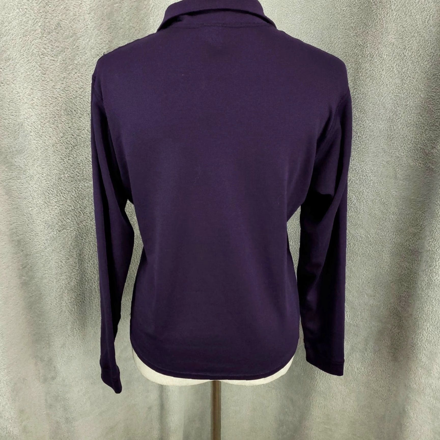 Patagonia Vintage Yes Patagonia Capilene 1/4 Zip Sweater Shirt Womens Small Purple USA Made Pullover Size S / US 4 / IT 40 - 3 Thumbnail