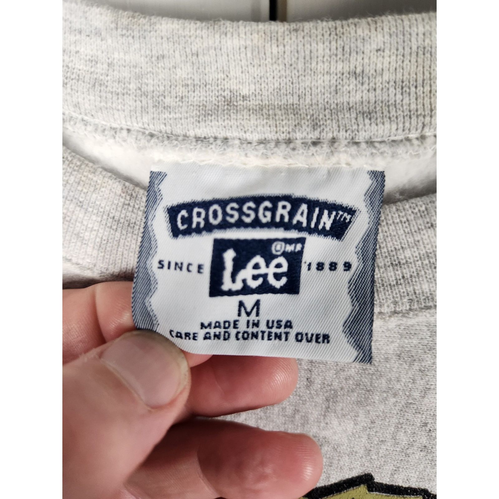 Lee Vintage Distressed Pitt Panthers Gymnastics Crew, men's M Size US M / EU 48-50 / 2 - 3 Thumbnail