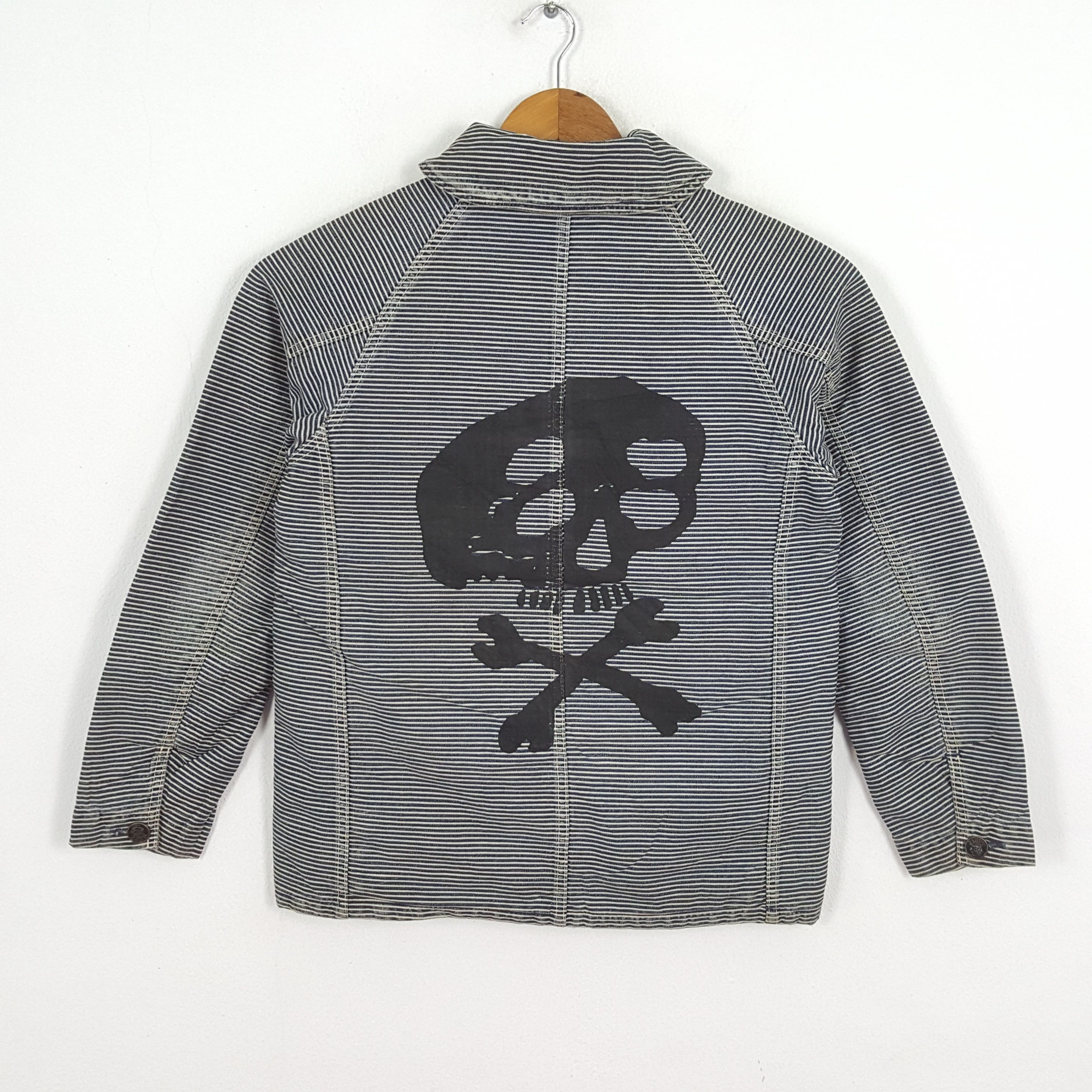 Japanese Brand × Kapital × Vintage Vintage KAPITAL SKULLS Japanese Brand Custom Jacket Size US S / EU 44-46 / 1 - 1 Thumbnail