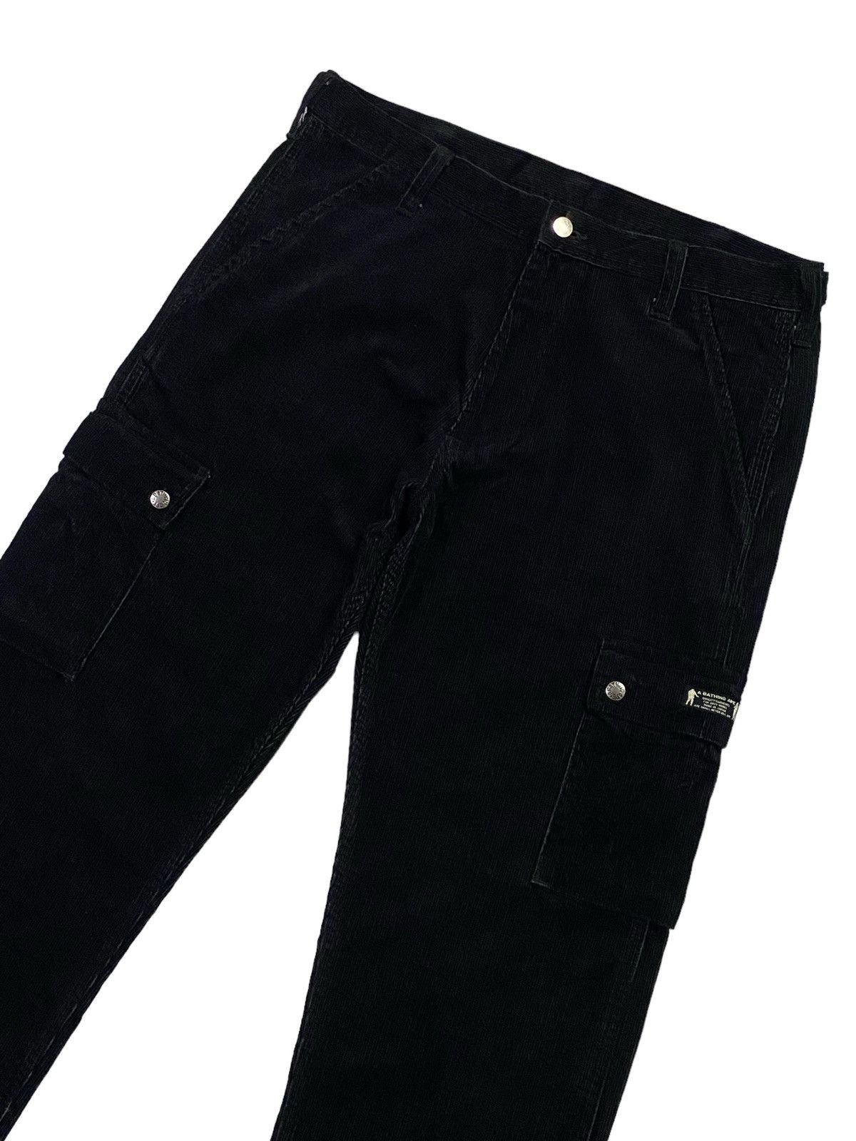 Bape A Bathing Ape Corduroy Cargo Pants Size US 34 / EU 50 - 17 Thumbnail