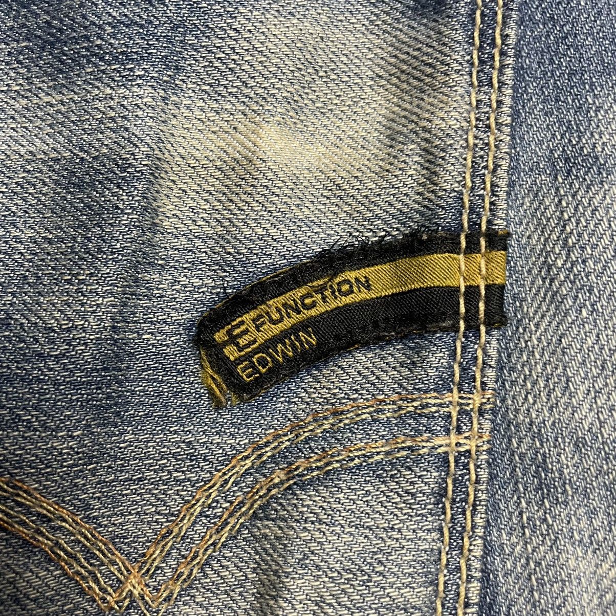 Edwin 🇯🇵 VINTAGE EDWIN 503 E-FUNCTION WASHED J CURVE DENIM PANTS Size US 32 / EU 48 - 15 Thumbnail