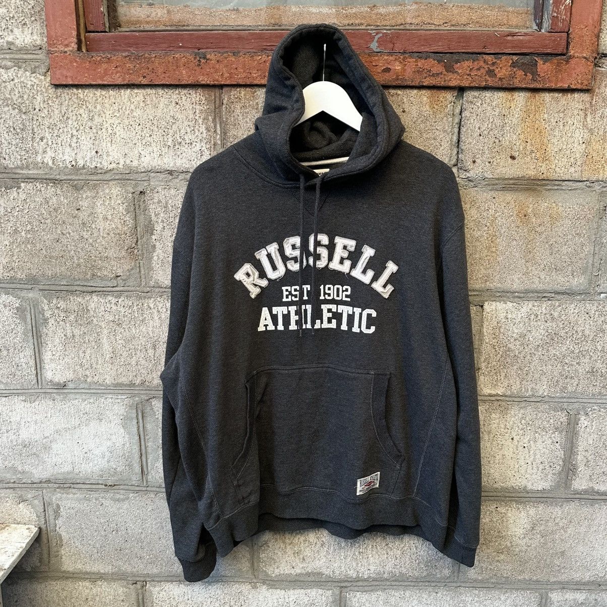 Russell Athletic Vintage Russel Athletic Hoodie Big Logo Size 2XL Y2K 00s USA Size US XXL / EU 58 / 5 - 1 Thumbnail