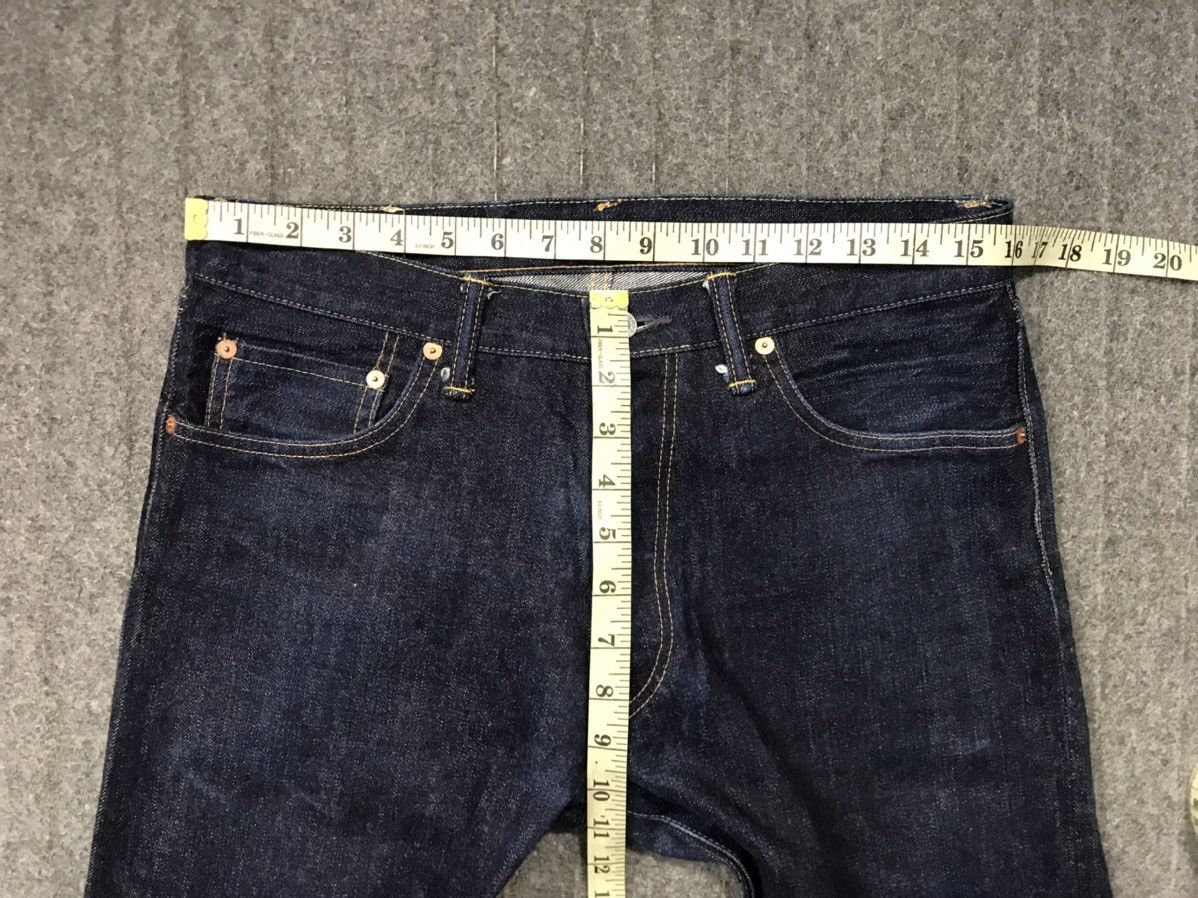 Two Moon RARE Two Moon Buttonfly Selvedge Dark Indigo Jeans Size US 32 / EU 48 - 11 Thumbnail