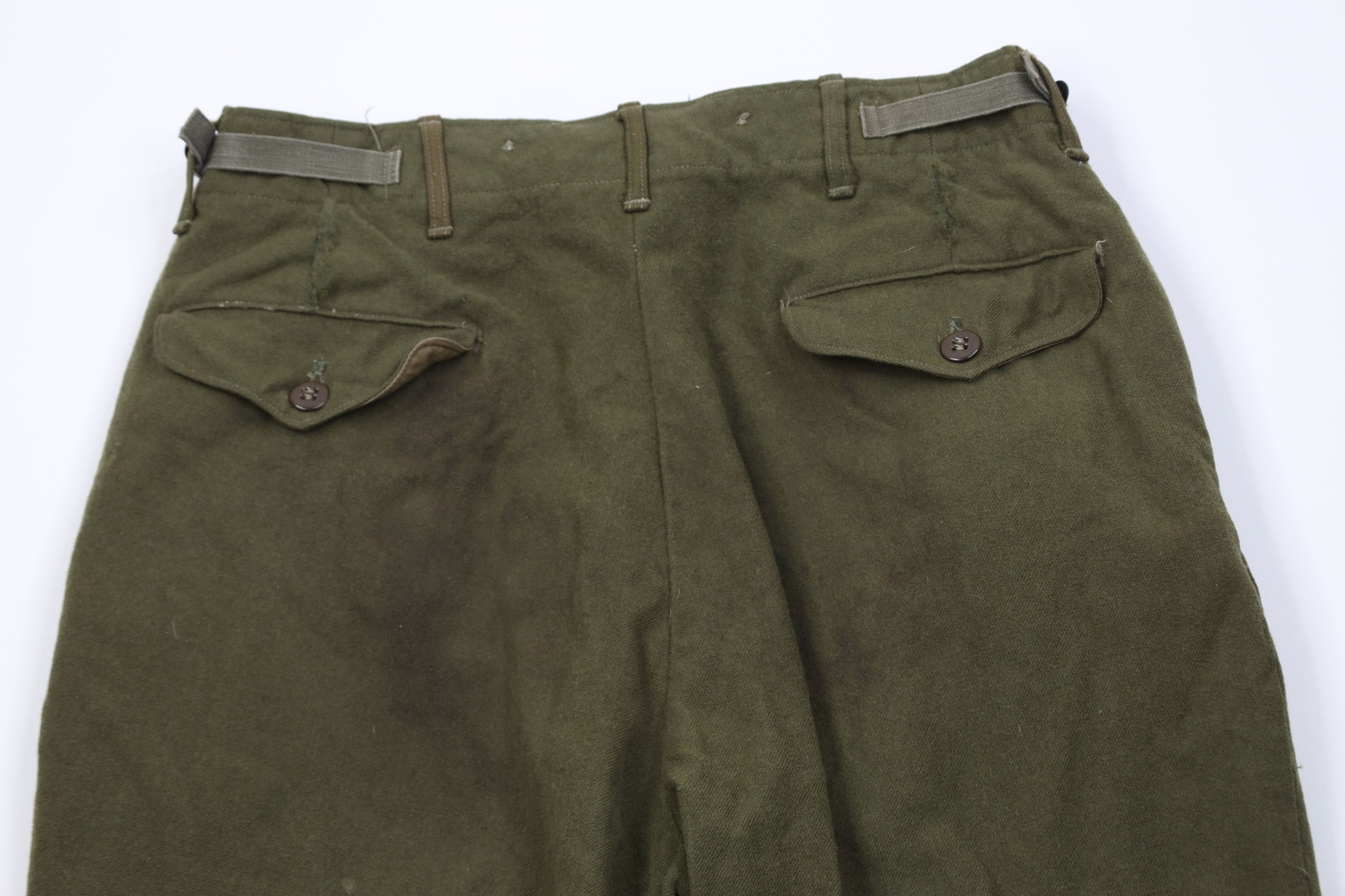 Vintage Vintage 50s Korean War USGI Wide Leg Field Trousers Pants Size US 32 / EU 48 - 13 Thumbnail