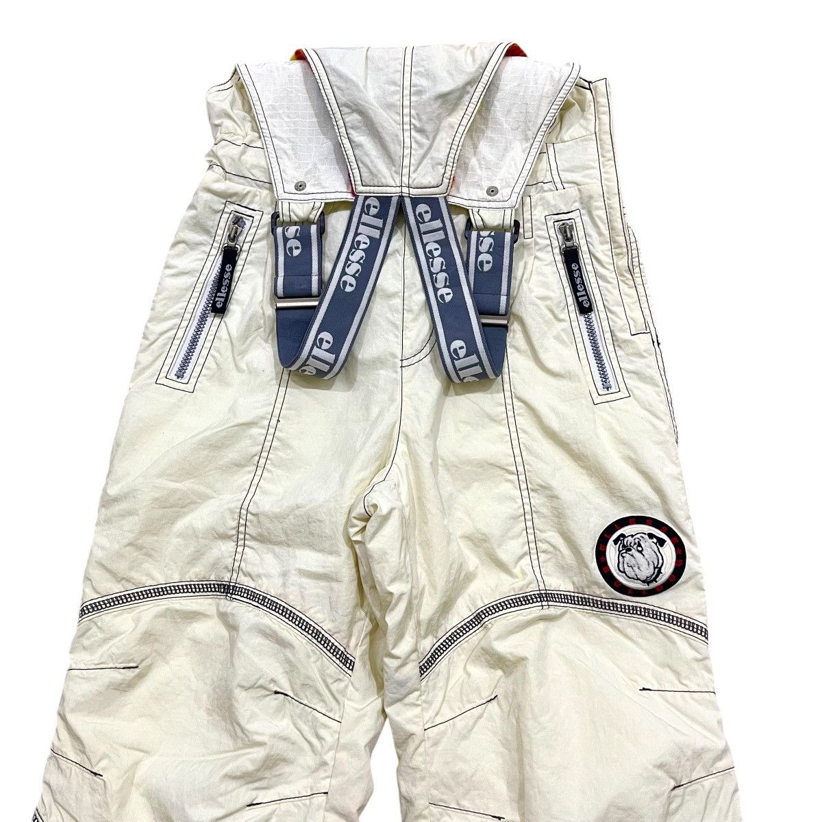 Ellesse × Vintage Vintage 90s Ellesse Bull Italy Snowboarding Overall Pants Size US 30 / EU 46 - 6 Thumbnail